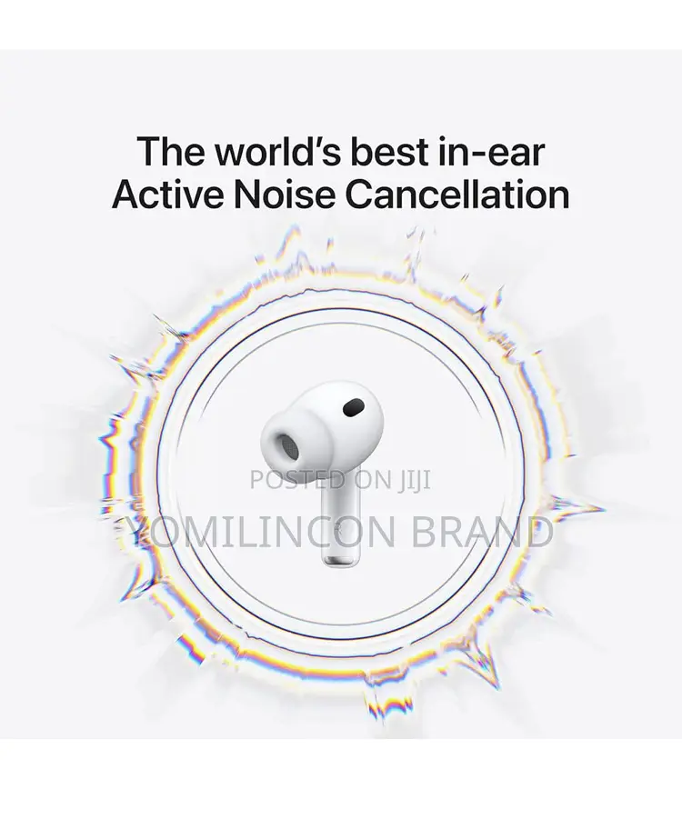 Apple Airpods Pro 3 Wireless Earbuds, Active Noise Cancellation.
