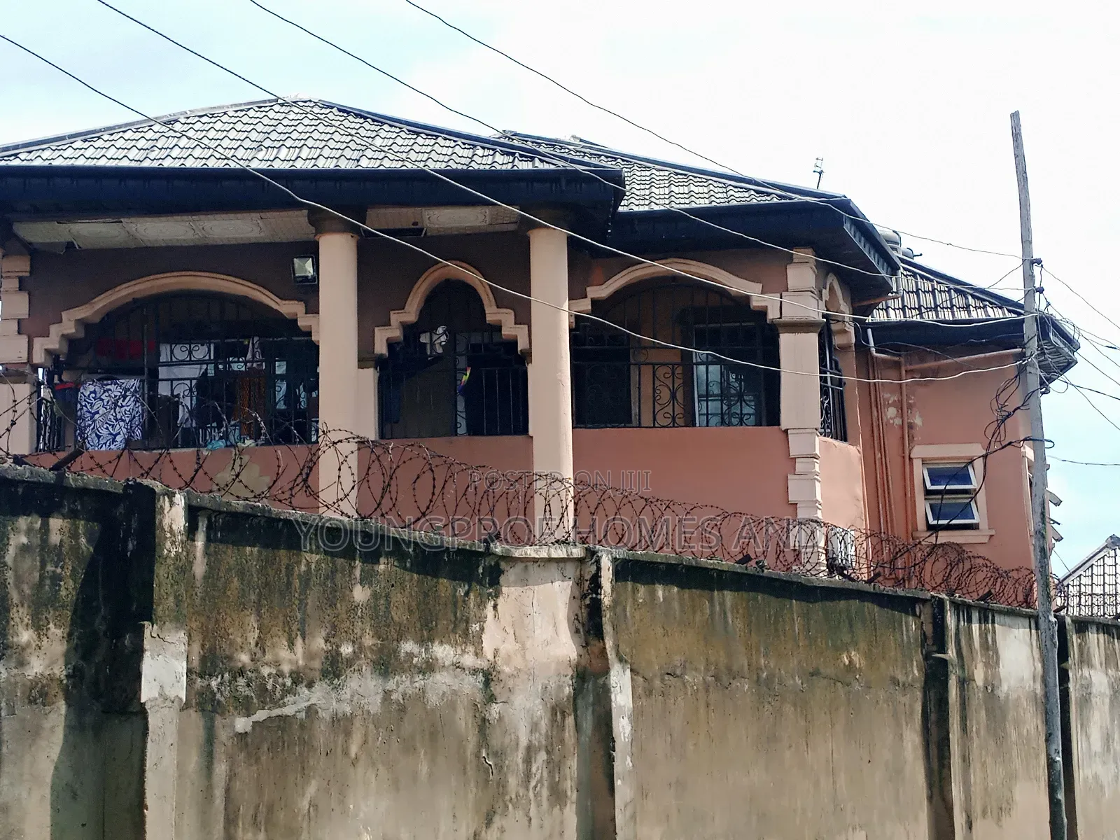 Furnished 3bdrm Block of Flats in Ojo for sale