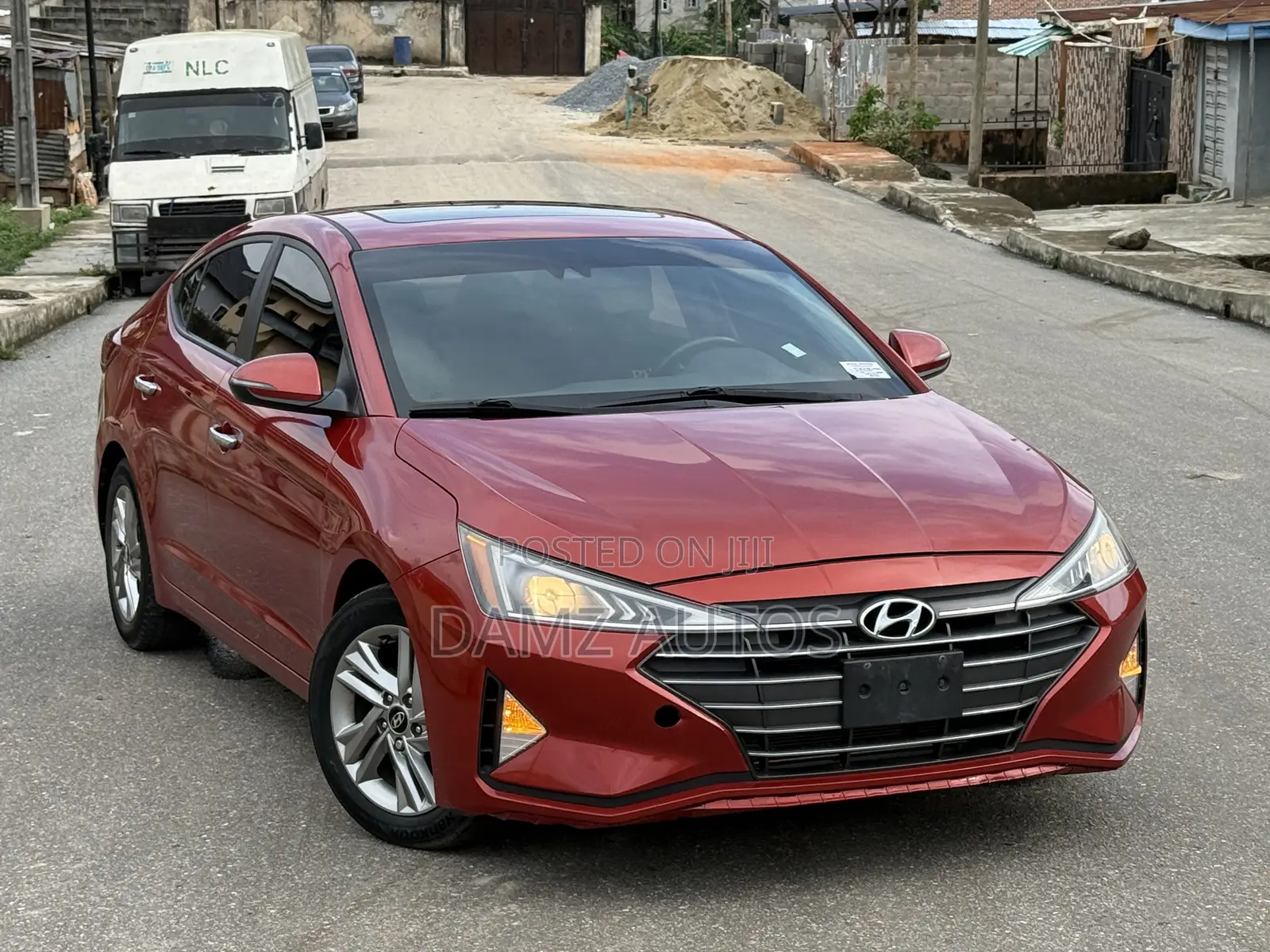 Hyundai Elantra Limited 2019 Red
