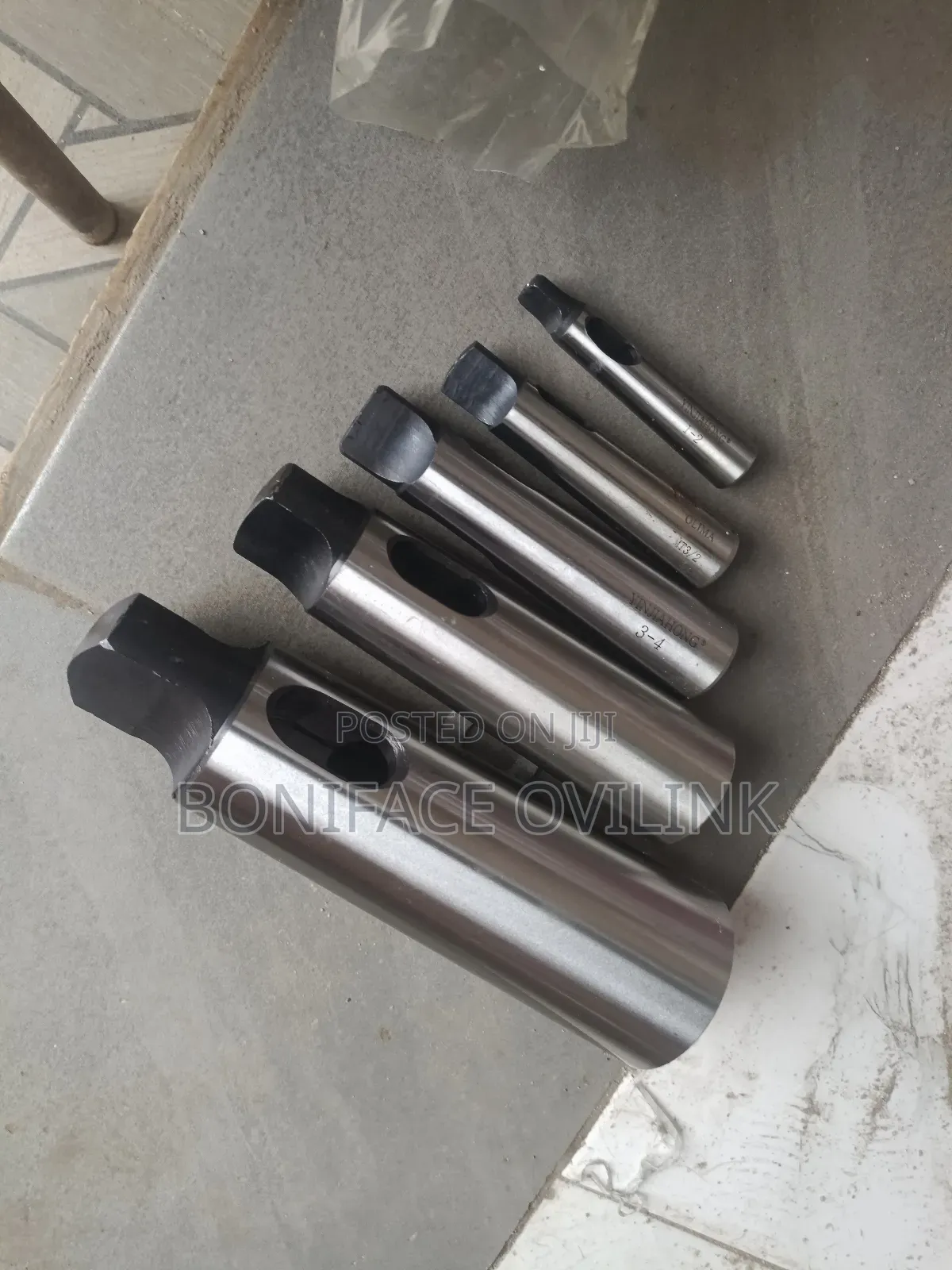 Morse Sleeve Reducing Adapter Mt1 To Mt6 Set