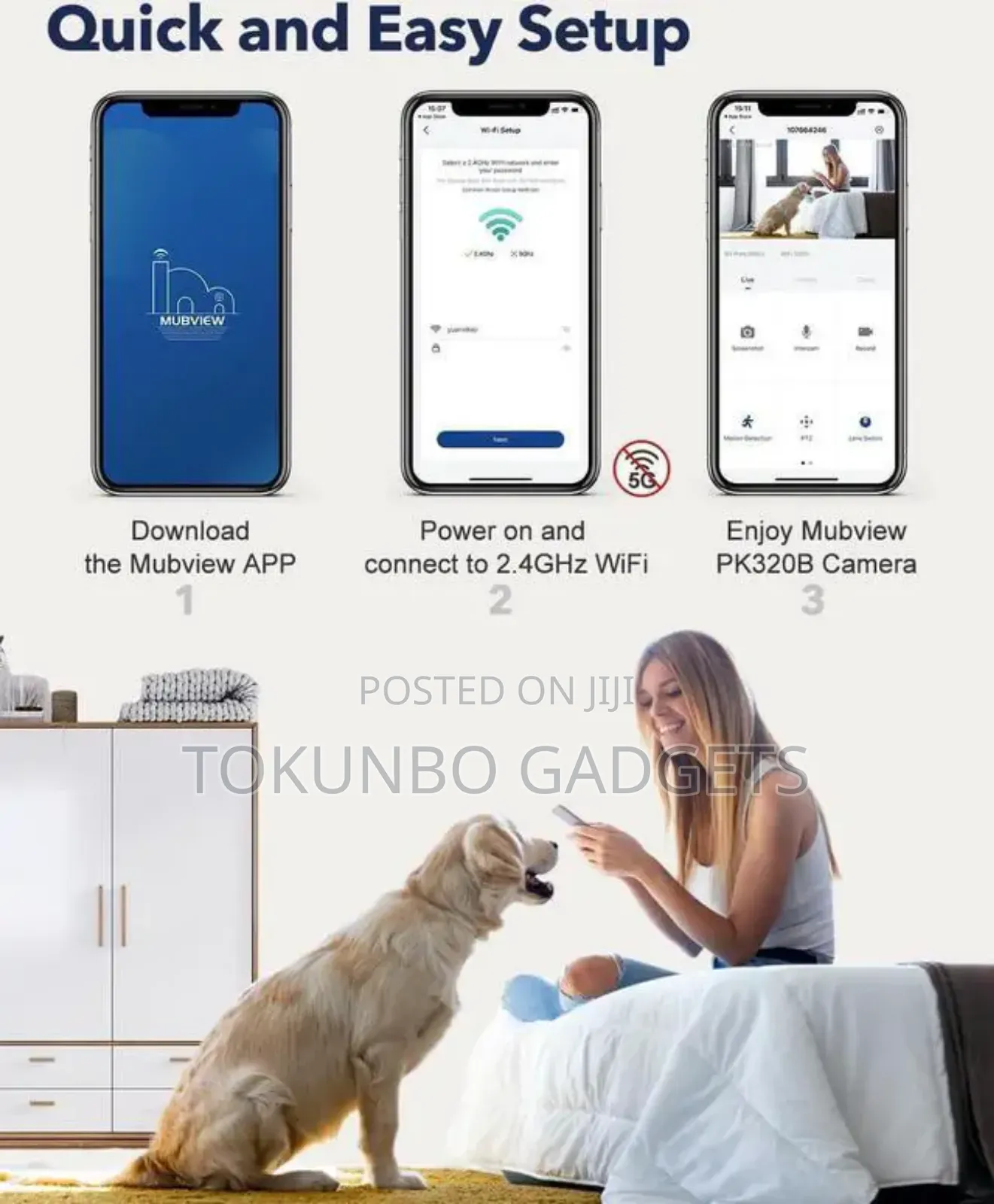 Mubview Indoor Security Camera