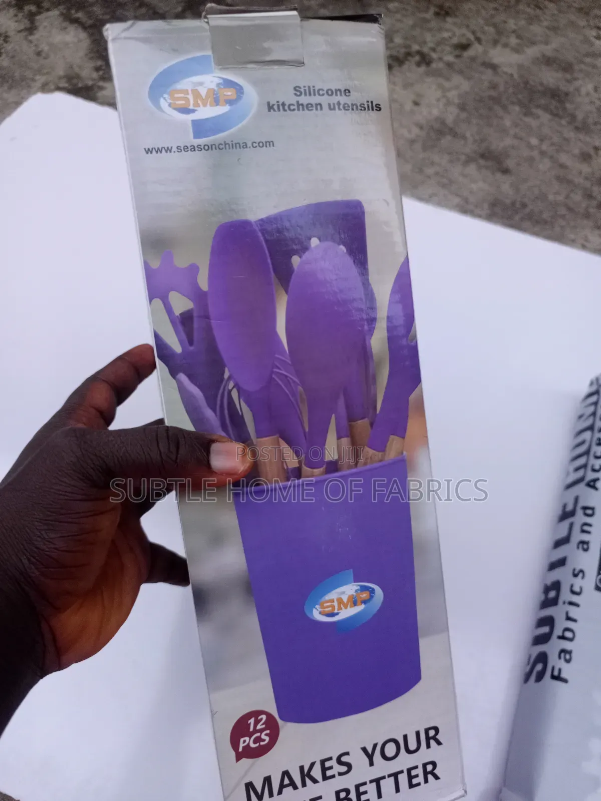 SMP 12pcs Silicone Spoon Set