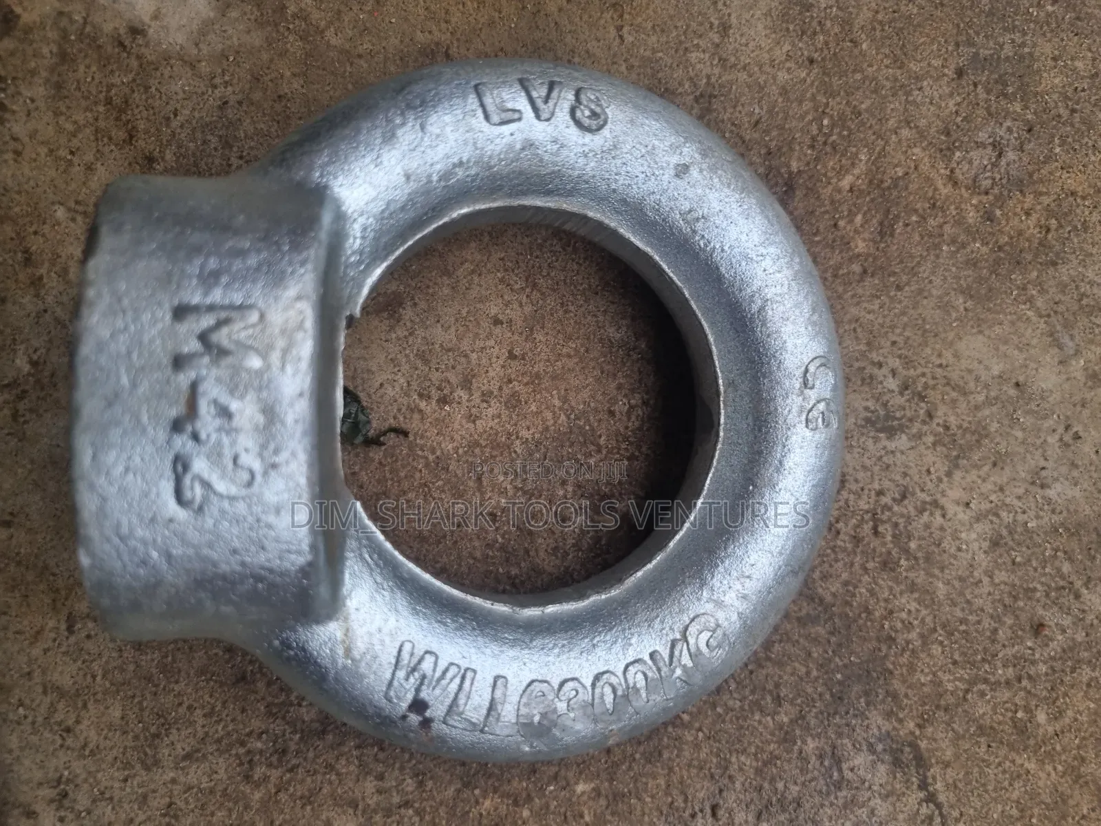 42mm Galvanized Heavy Duty Lifting Eye Nut