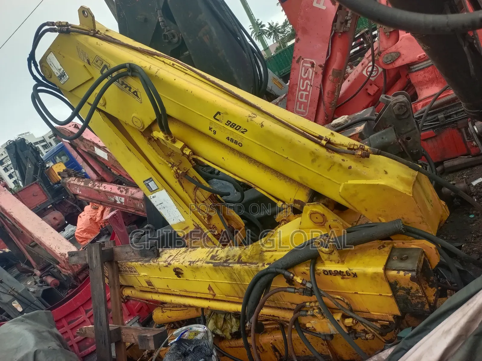 5 Tons Hiab Crane (Foreign Used)
