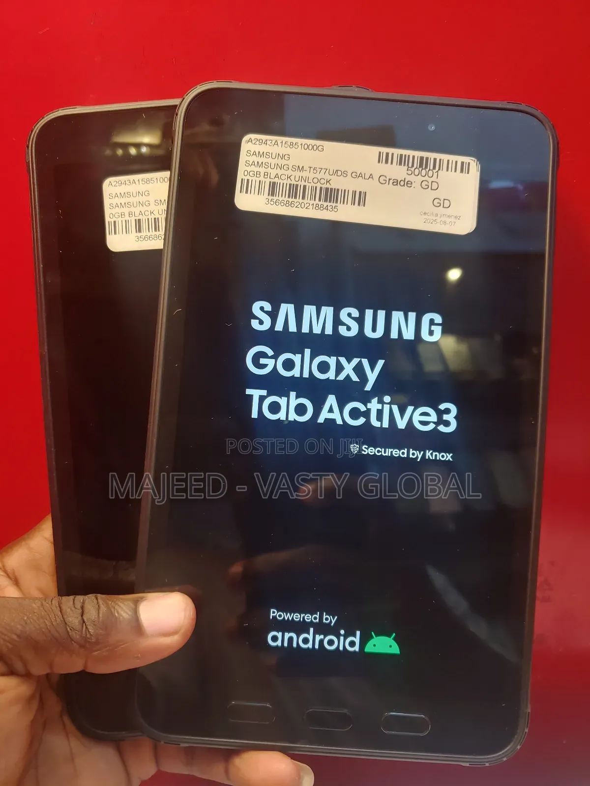 Samsung Galaxy Tab Active3 LTE 64 GB Black