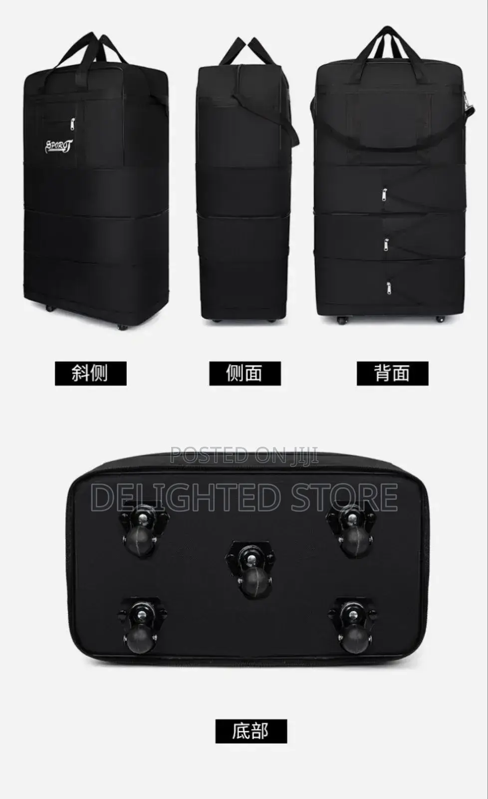 Multifunctional Collapsible Foldable Luggage Bag Big Size