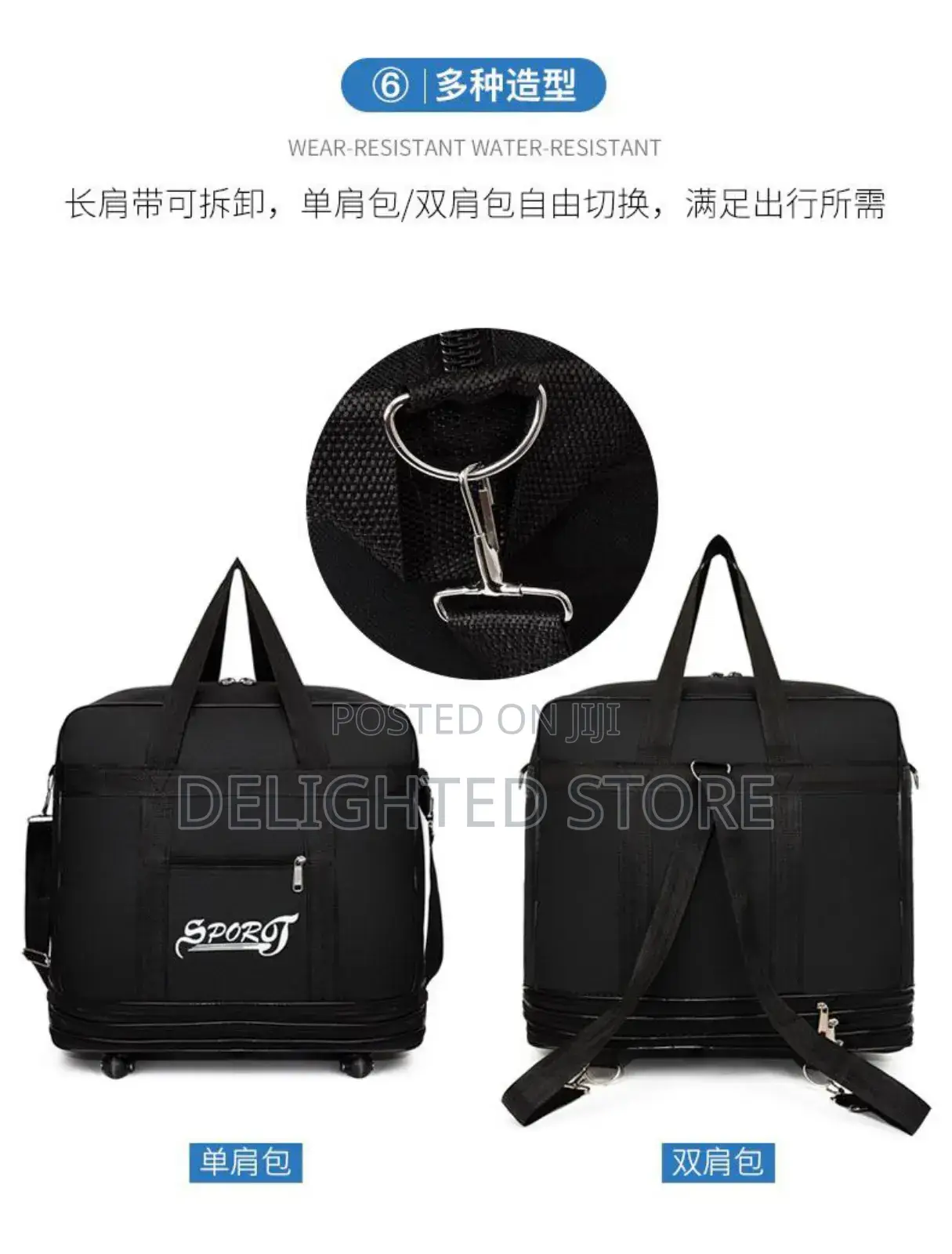 Multifunctional Collapsible Foldable Luggage Bag Big Size