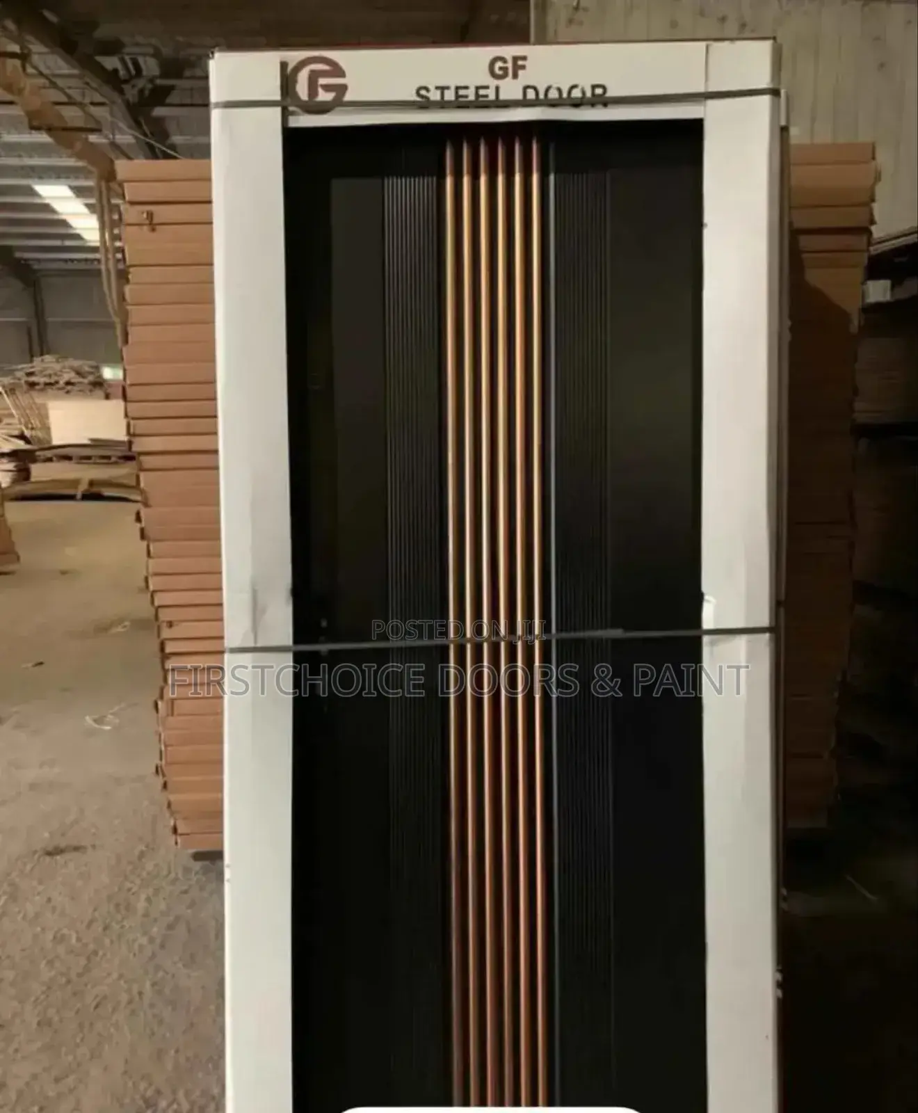 4ft by 7 Hight Grade Steel Doors Other Ft Available