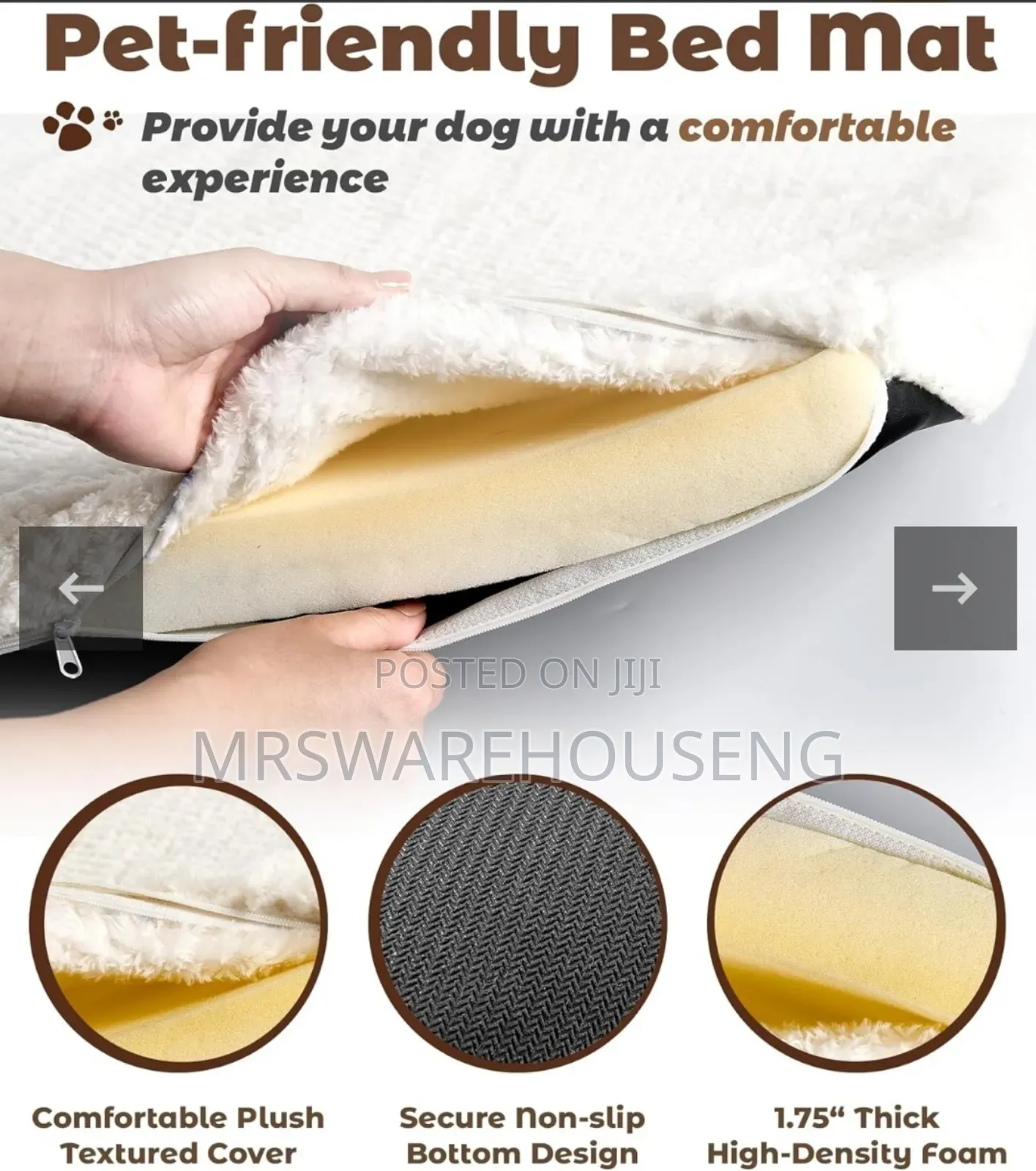Dog Crate Furniture, 32 Inch Medium Dog Crates With Bed Mat
