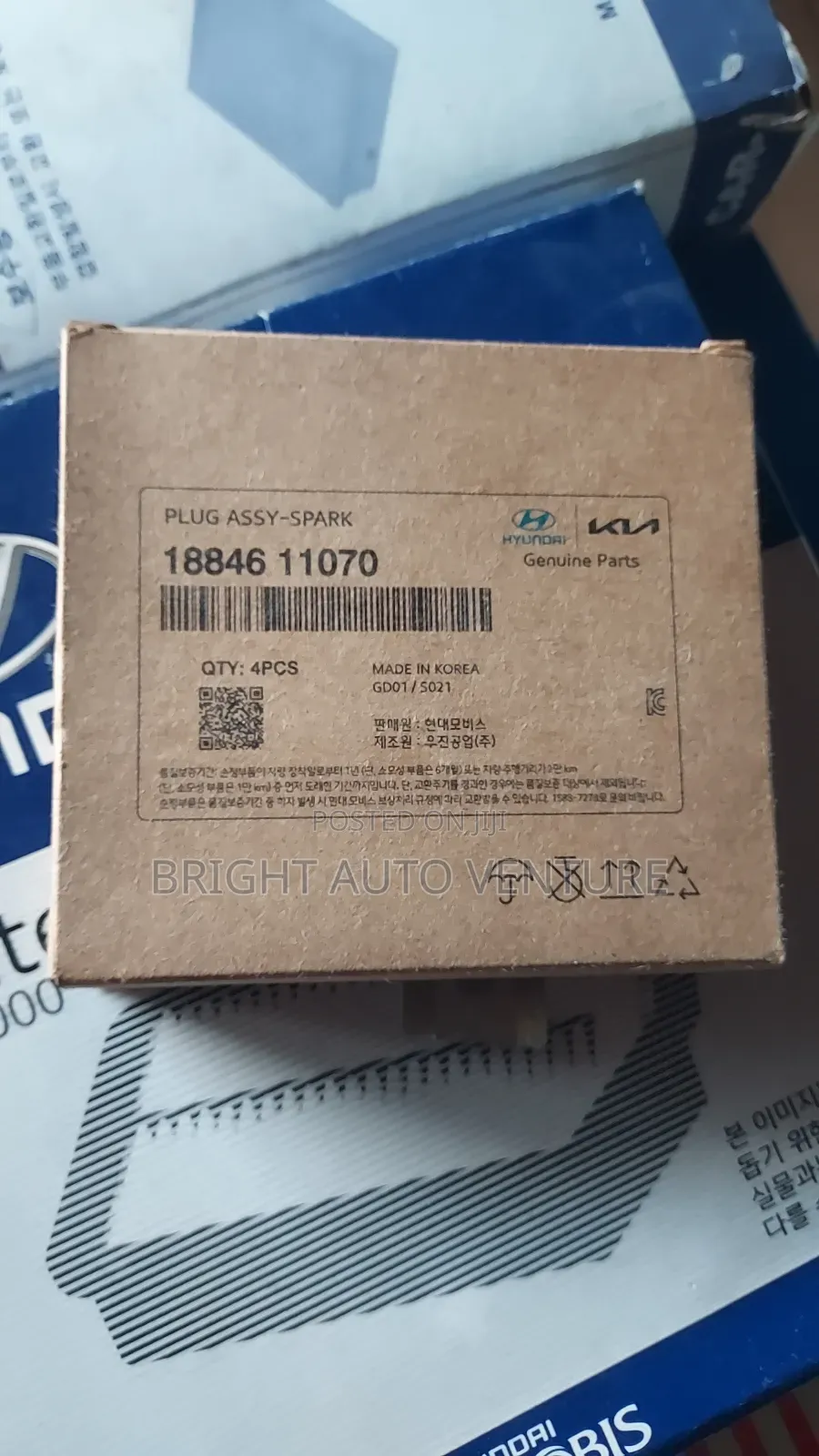 Spark Plugs for Hyundai Kia.