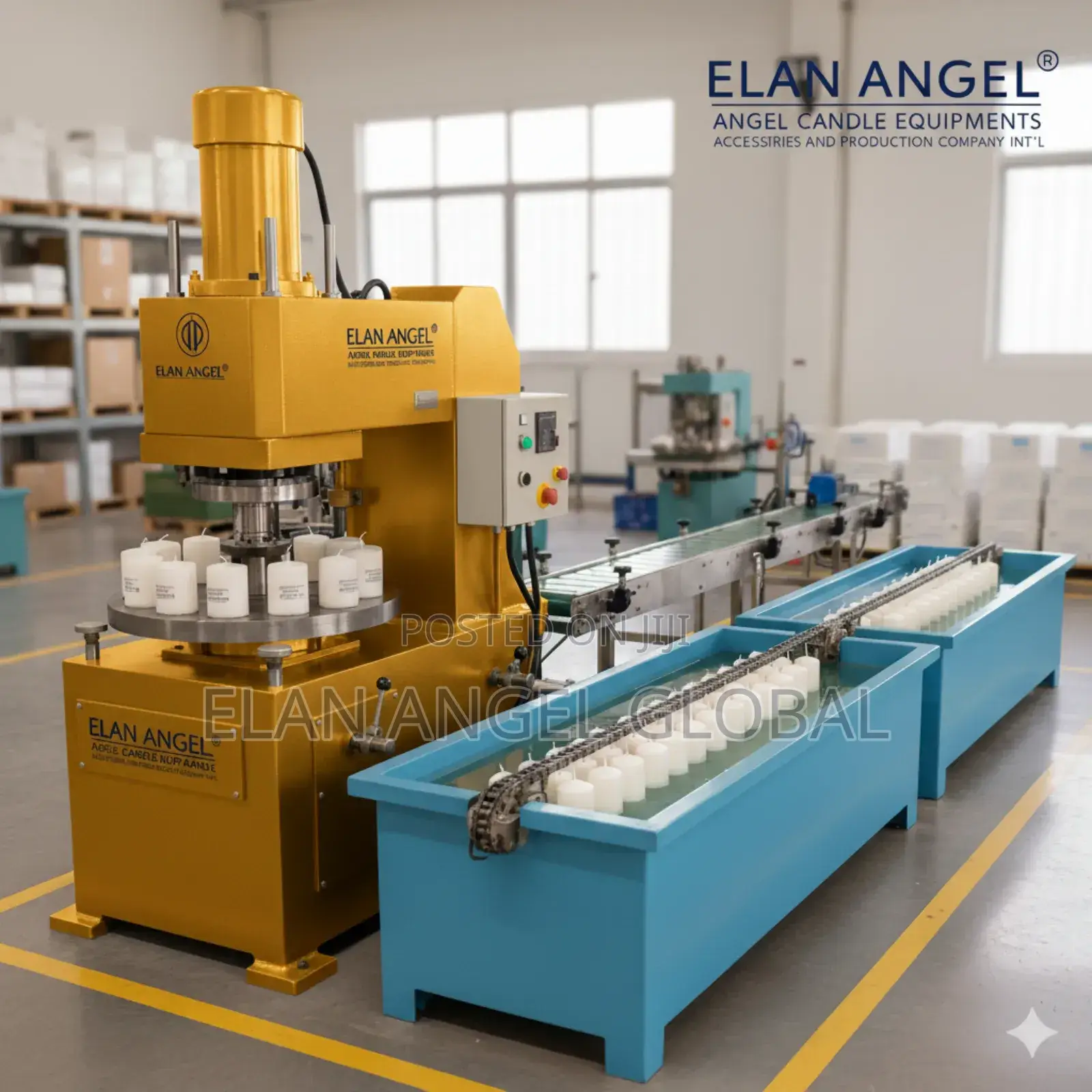 Elan Angel Automatic Candle Extruder – High-Speed Production Machine