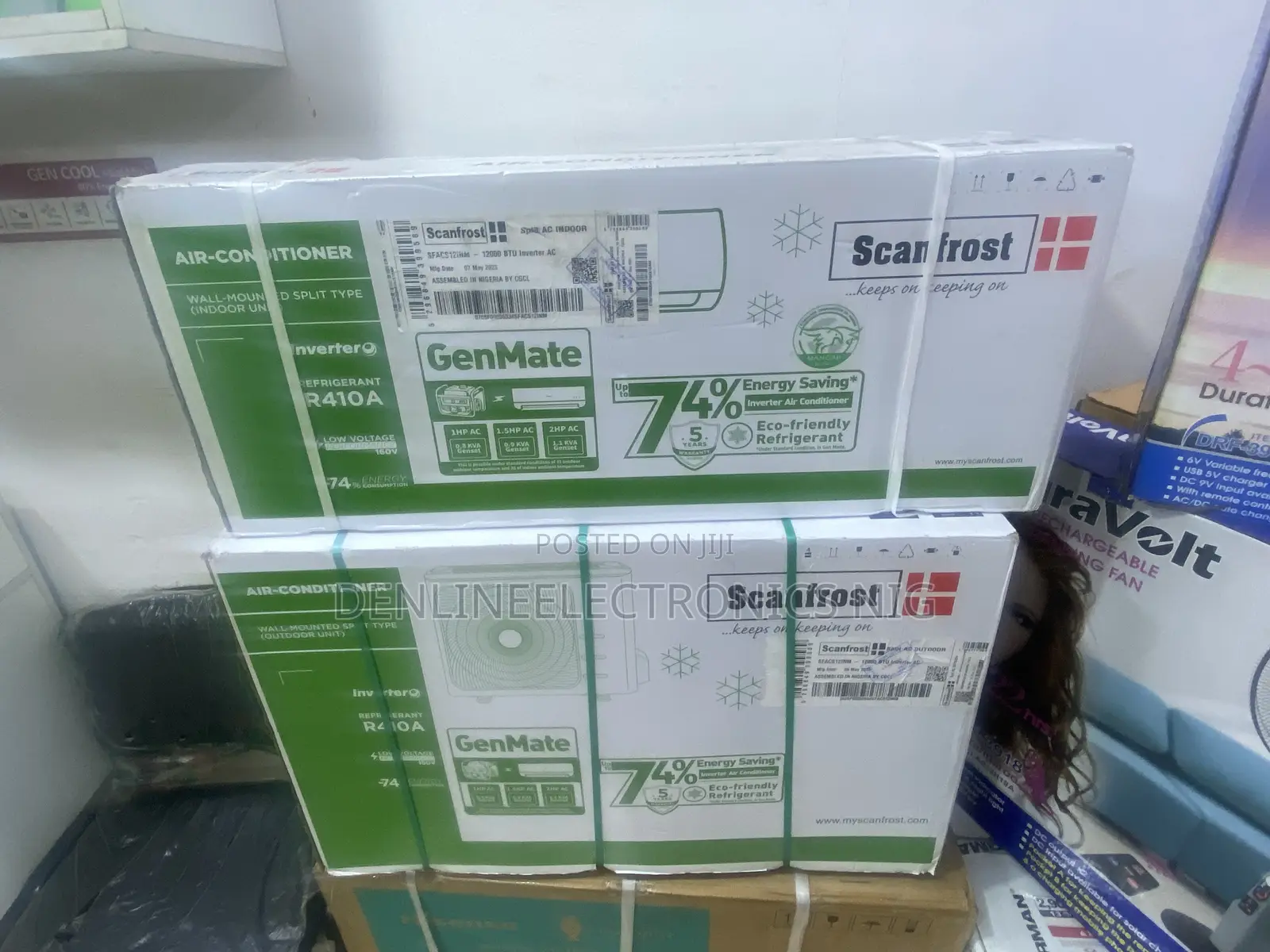 Scanfrost 1.5 Inverter Split Ac . Air Conditioner With Kits