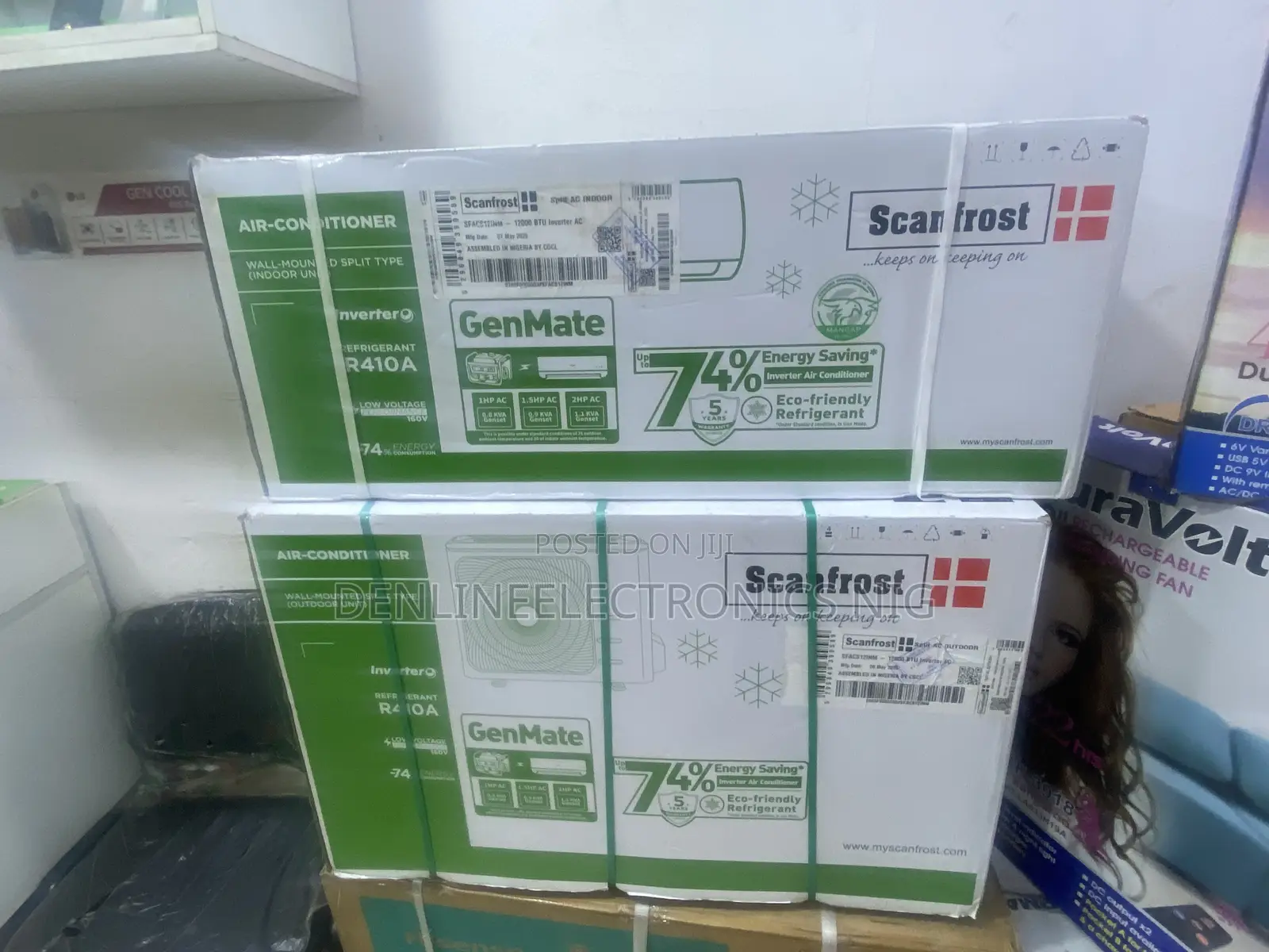 Scanfrost 1.5 Inverter Split Ac . Air Conditioner With Kits