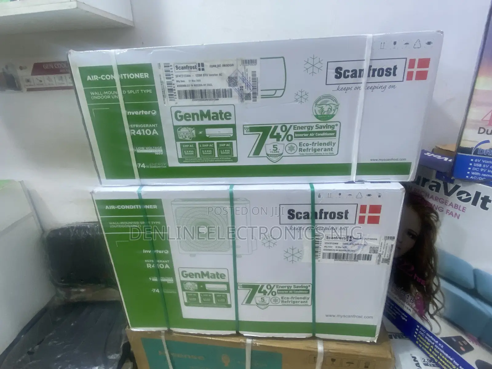 Scanfrost 1.5 Inverter Split Ac . Air Conditioner With Kits
