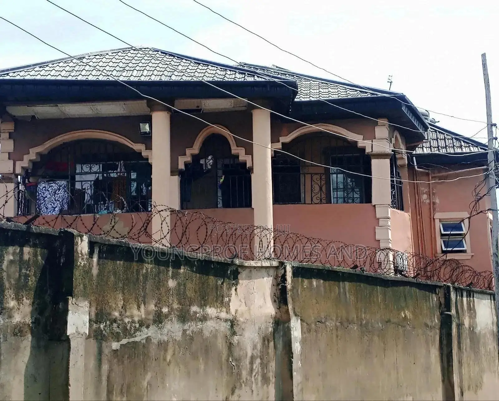 Furnished 3bdrm Block of Flats in Ojo for sale