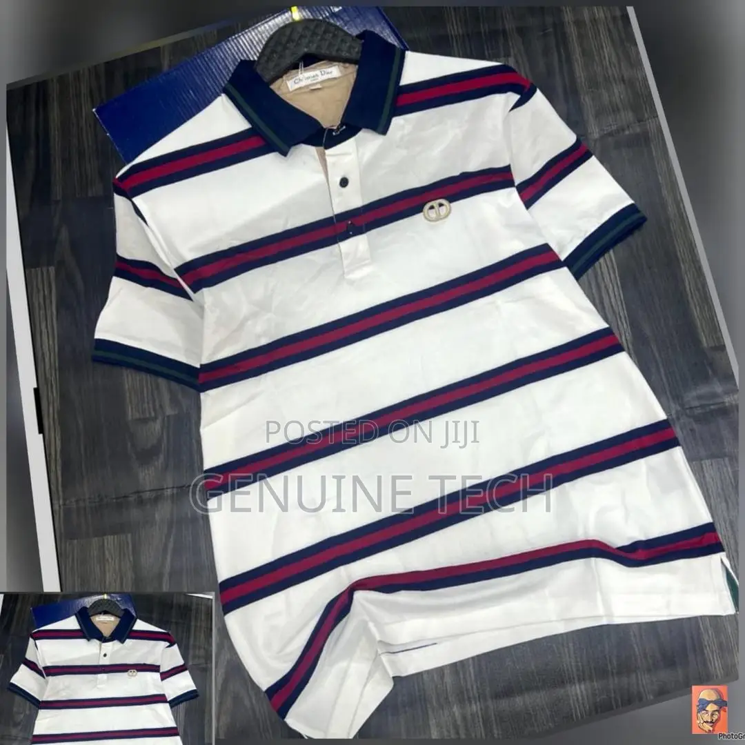 *High Quality 100% Cotton Christian Dior Polos