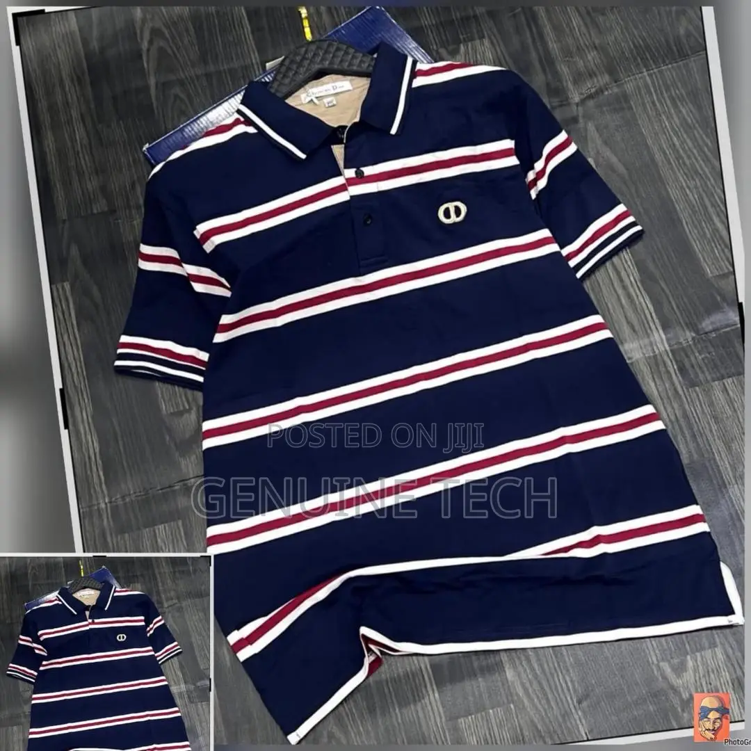 *High Quality 100% Cotton Christian Dior Polos