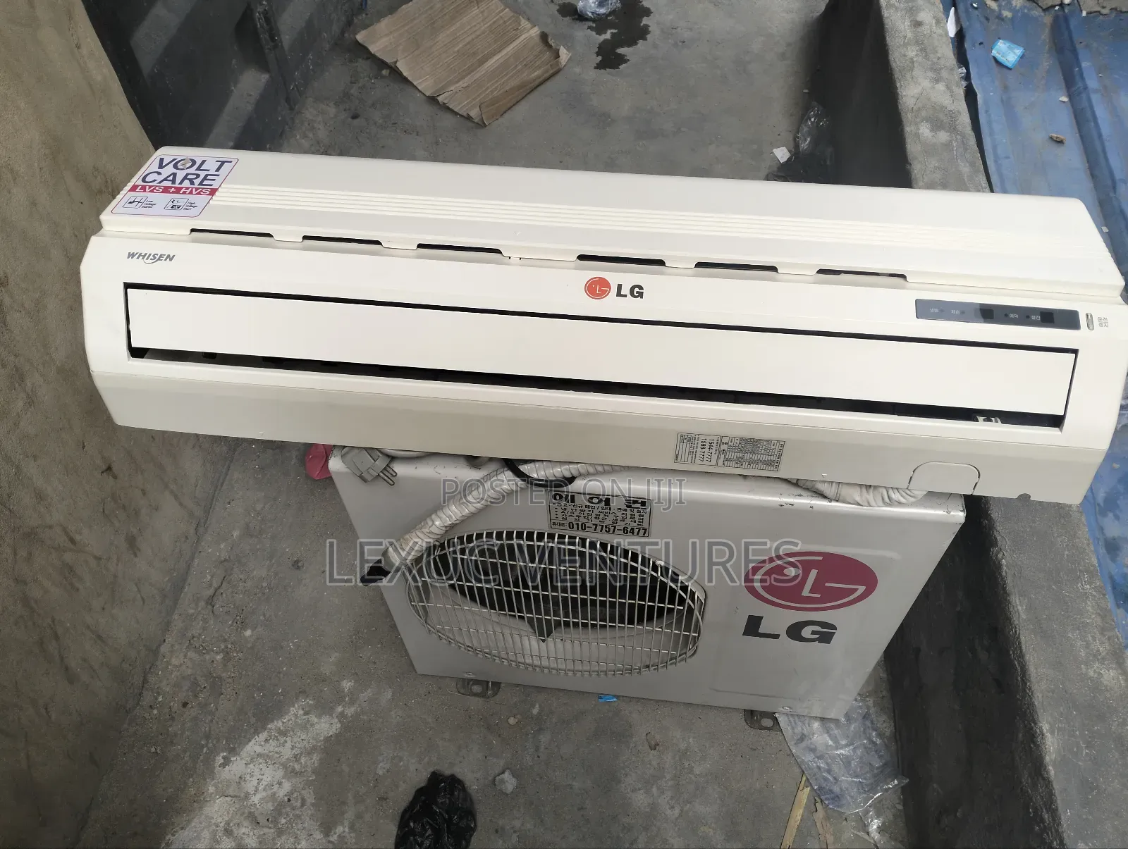 Stable Operation With Volt Care Split Unit Ac Tested Working 1hp 100%