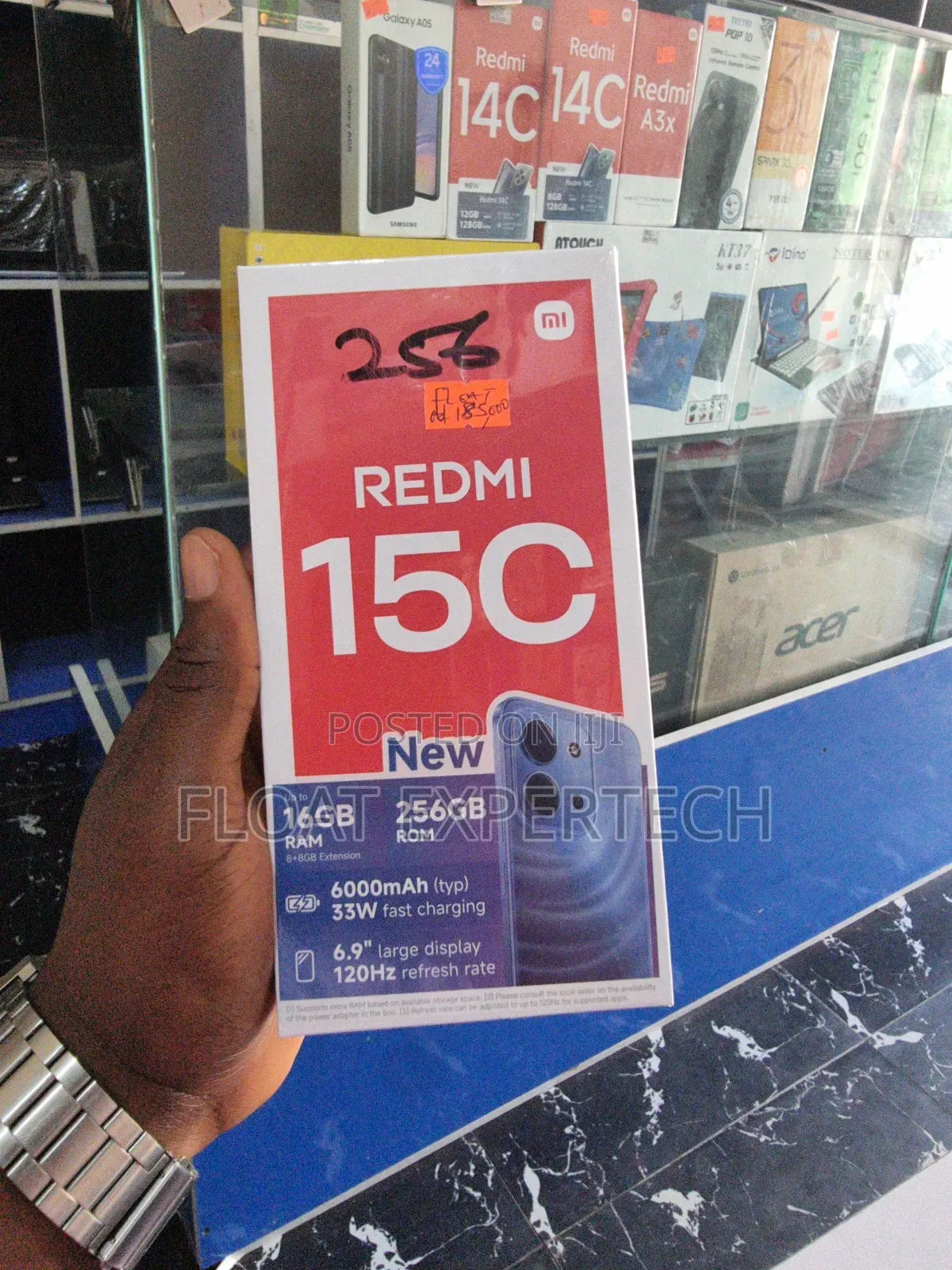 New Xiaomi Redmi 15C 4G 256 GB Red