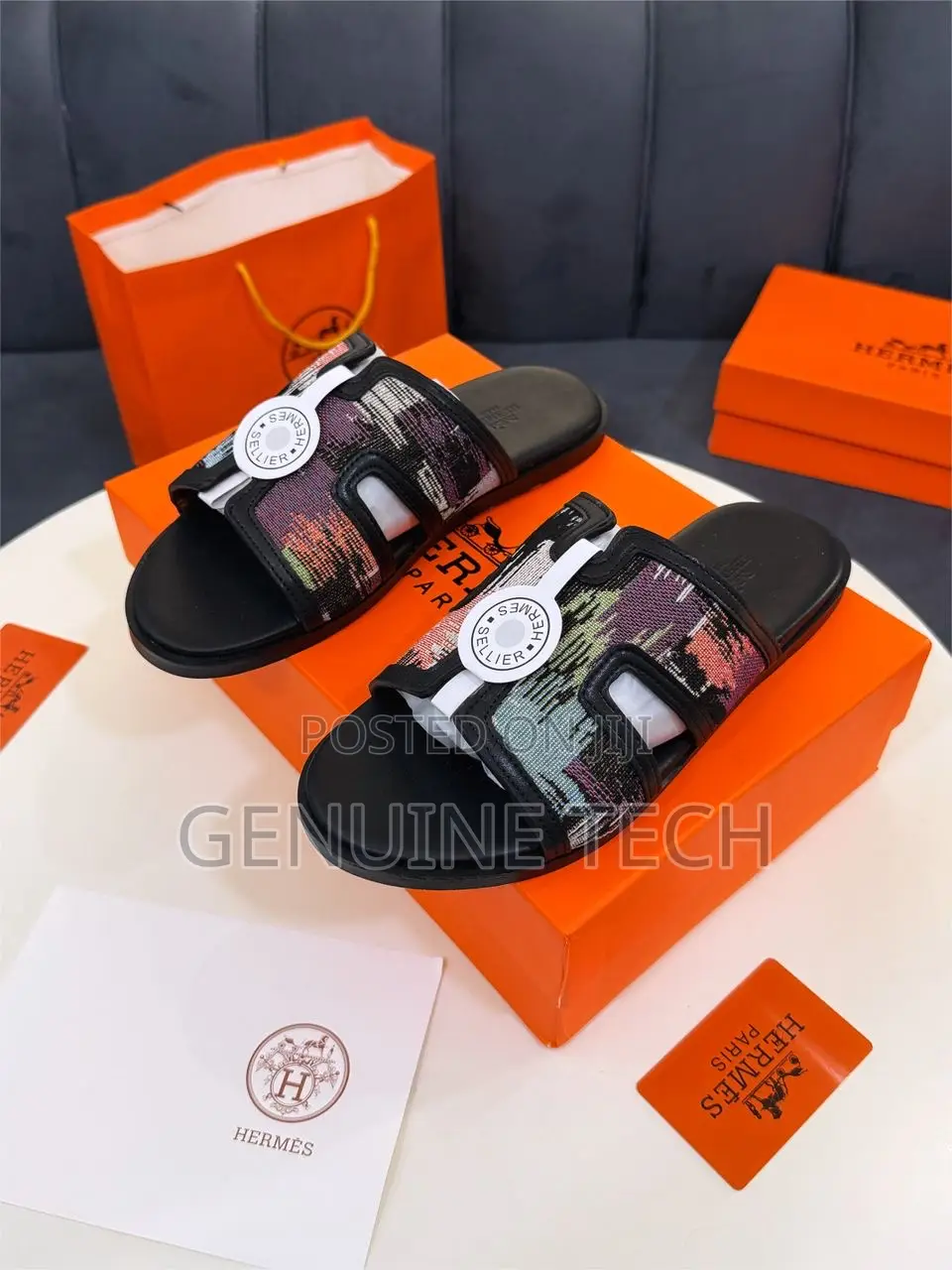 Hermes Slippers