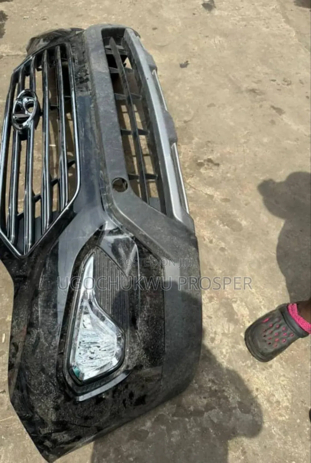 Complete Front Bumper Grand Santa Fe 014