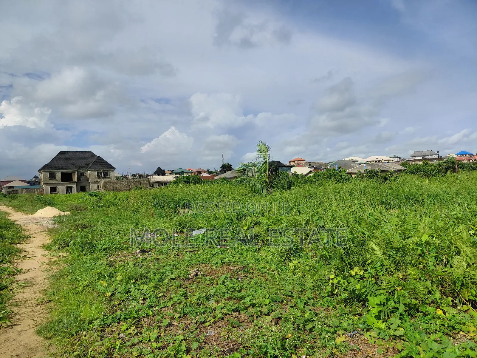 30ft by 120ft ( Half Plot ) Baptist Bustop Ijegemo New Expressway