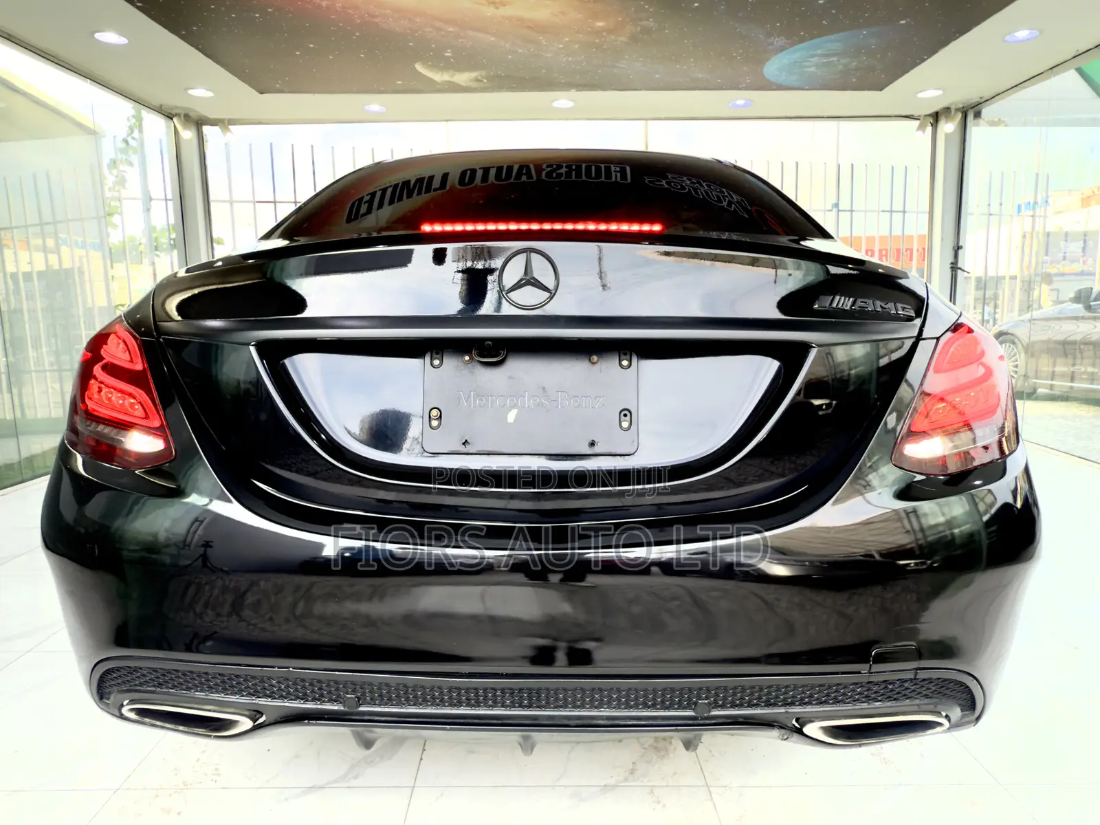 Mercedes-Benz C300 Sport 4Matic Sedan AWD (2.0L 4cyll 7A) 2016 Black