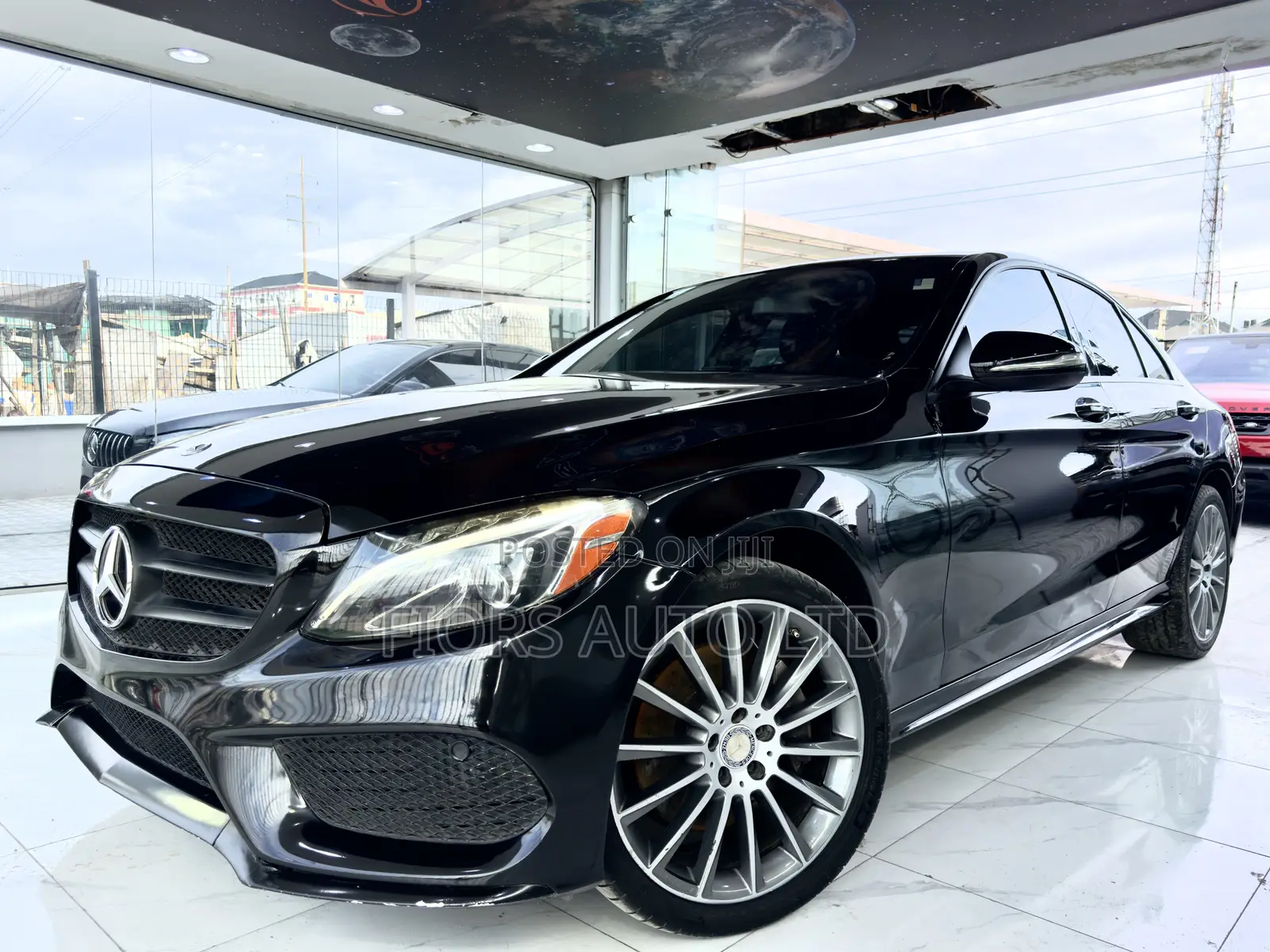 Mercedes-Benz C300 Sport 4Matic Sedan AWD (2.0L 4cyll 7A) 2016 Black