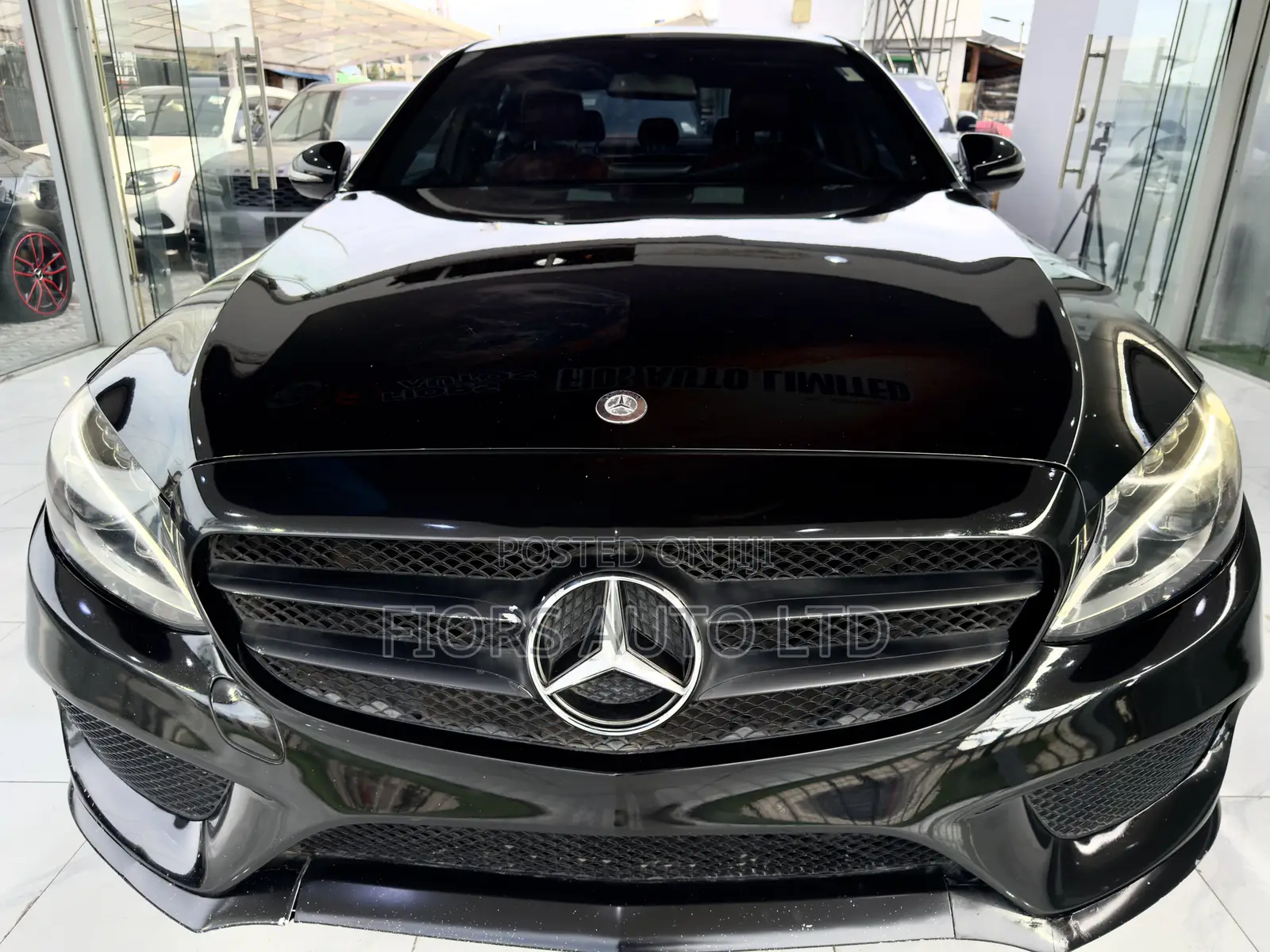 Mercedes-Benz C300 Sport 4Matic Sedan AWD (2.0L 4cyll 7A) 2016 Black