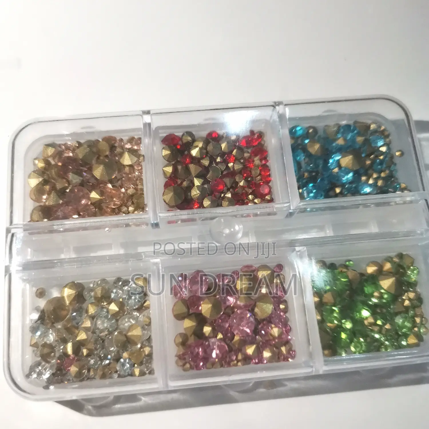 800 Pieces of Nail Stones Nail Charms Gems Diamond Sticker