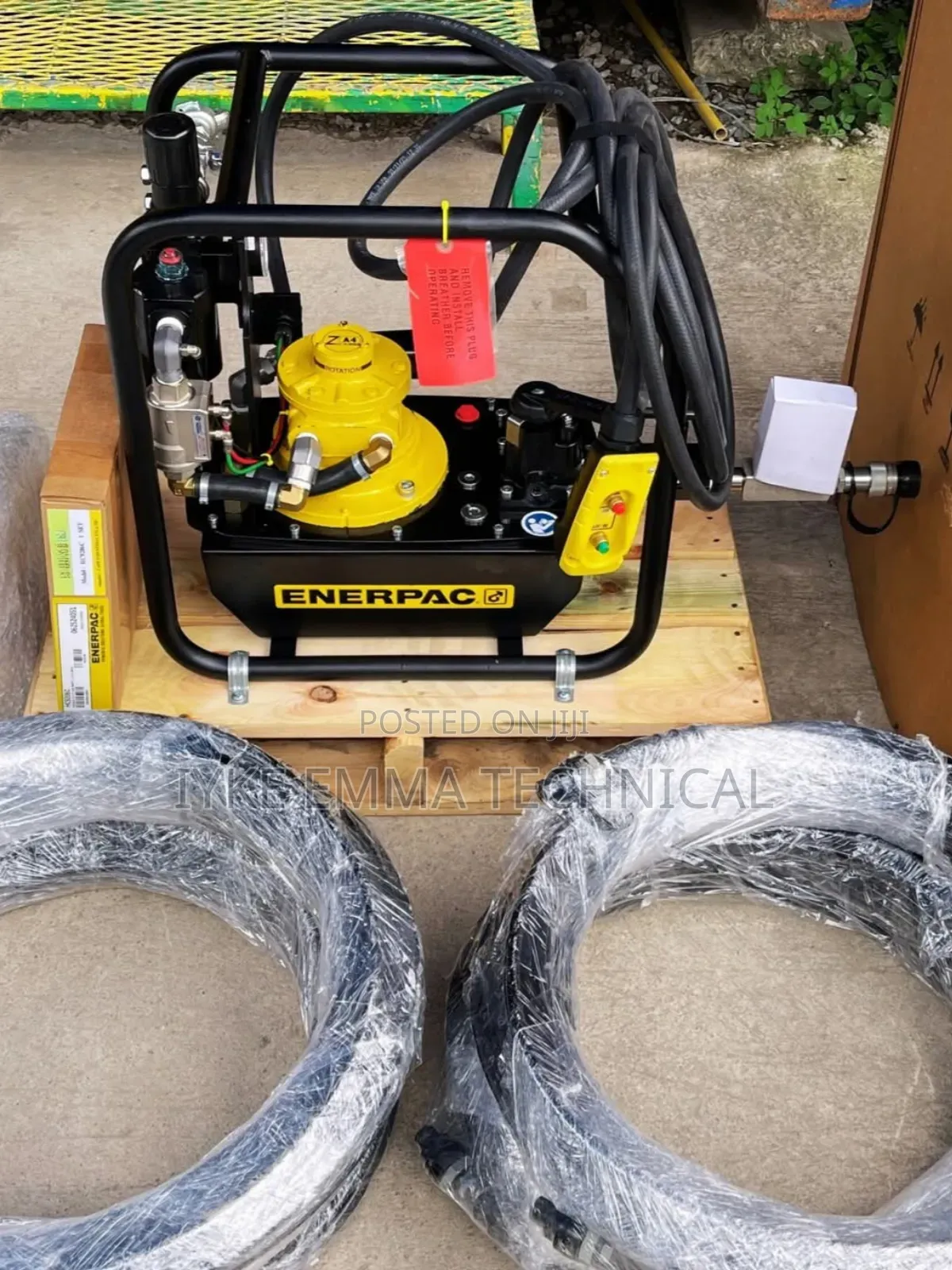 Enerpac Air Over Hydraulic Torque Wrench Pump and Accessories