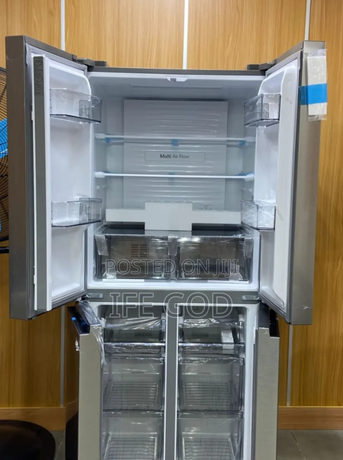 Original Hisense Inverter French Doors Friday and Freezer 4 Doors Ec.