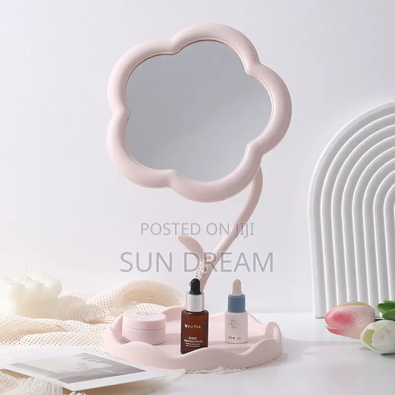 Flower Mirror Make Up Mirror Table Mirrors Decoration Girl Gift