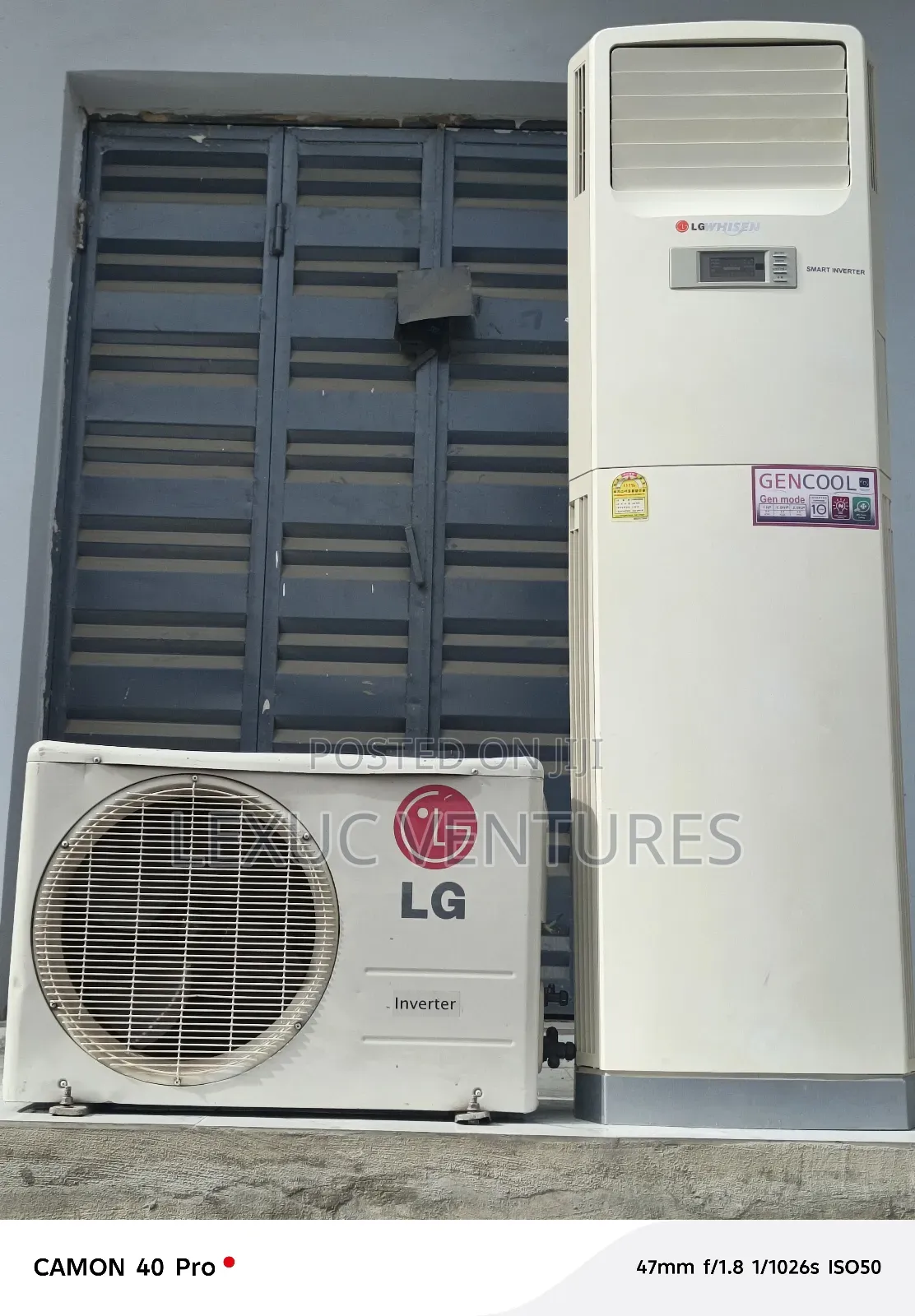Uk Used Gen Cool Inverte Split Unit 2.5hp Tested Working Perfectly