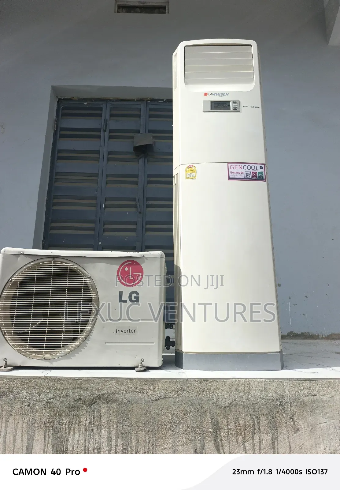 Uk Used Gen Cool Inverte Split Unit 2.5hp Tested Working Perfectly