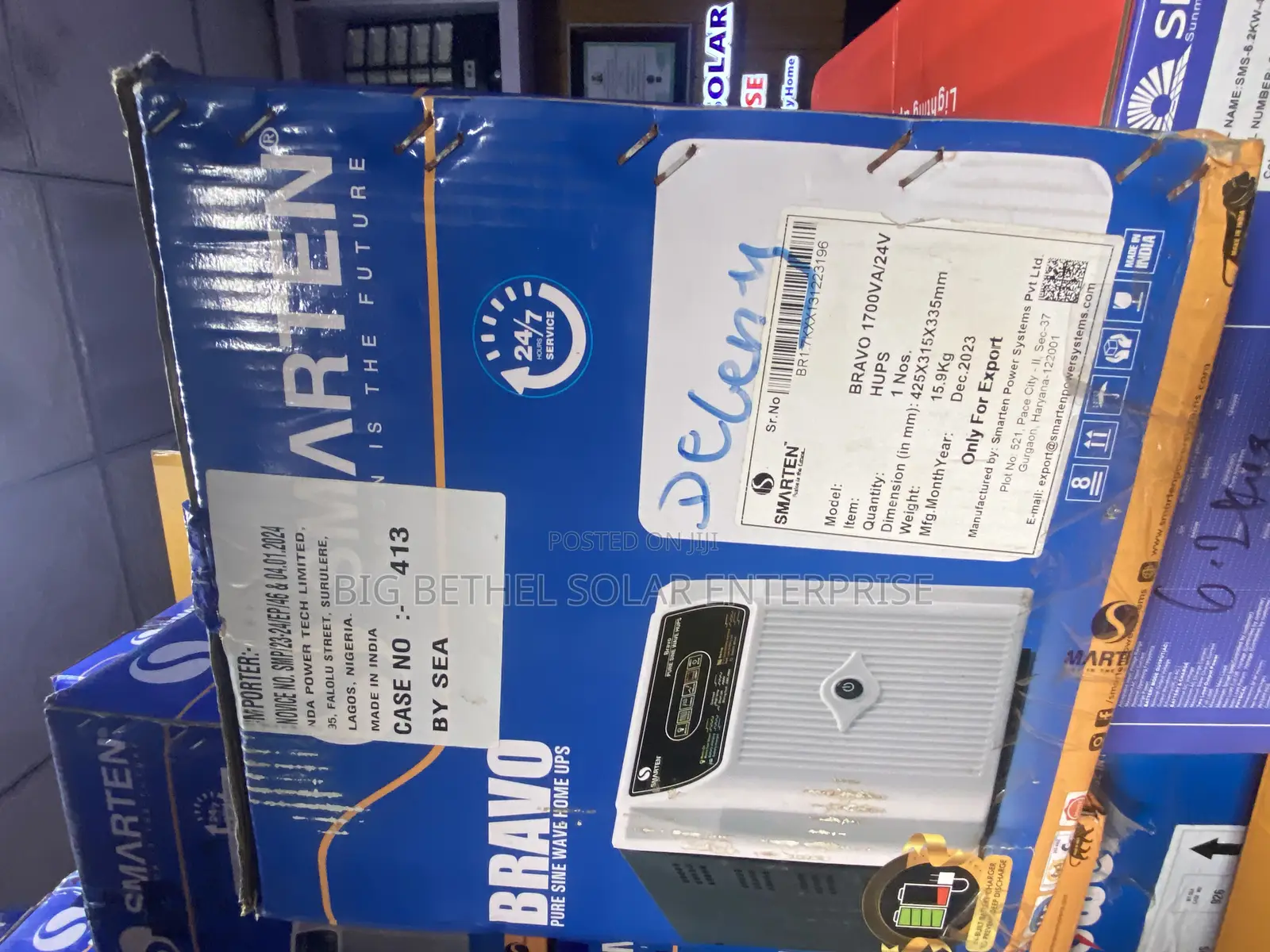 Smarten 1.7kva 24v Indian Solar Power Inverter