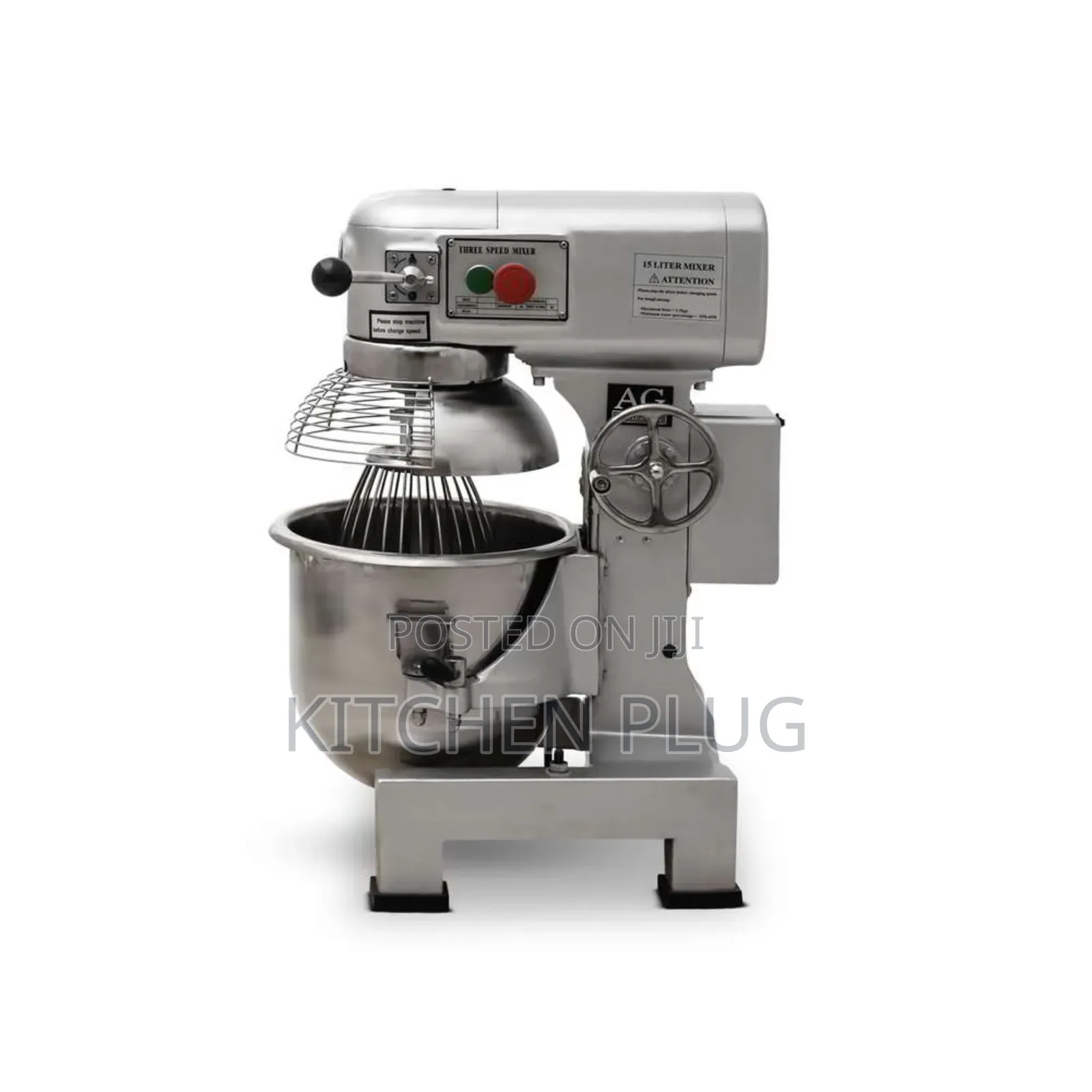 15 Litre Planetary Food Dough Mixer