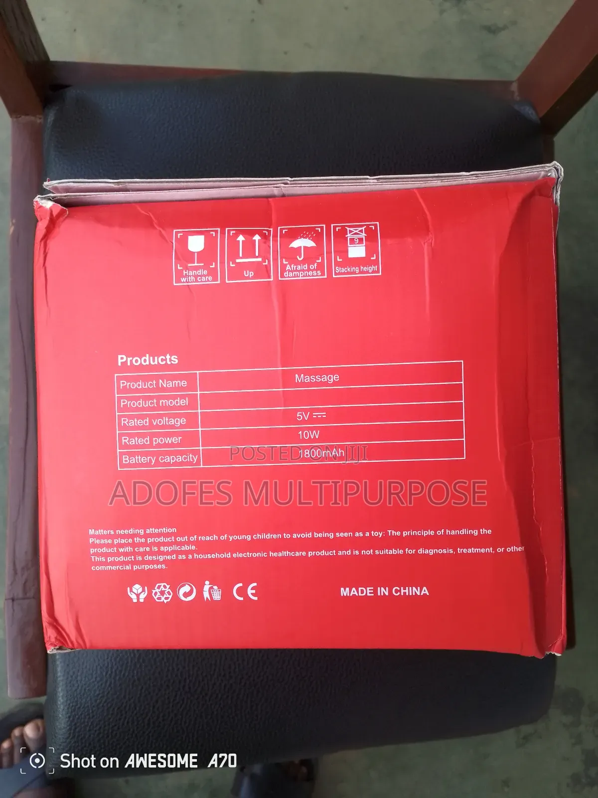 Rechargeable Back and Neck Massager