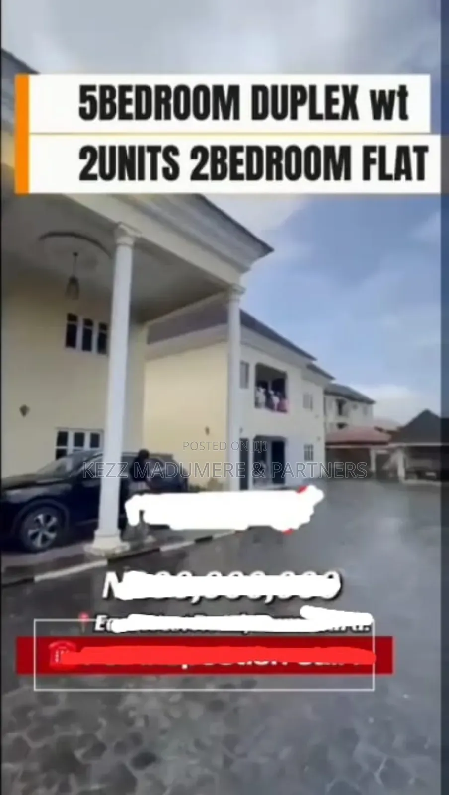 9bdrm Duplex in Rumudara , Port for sale