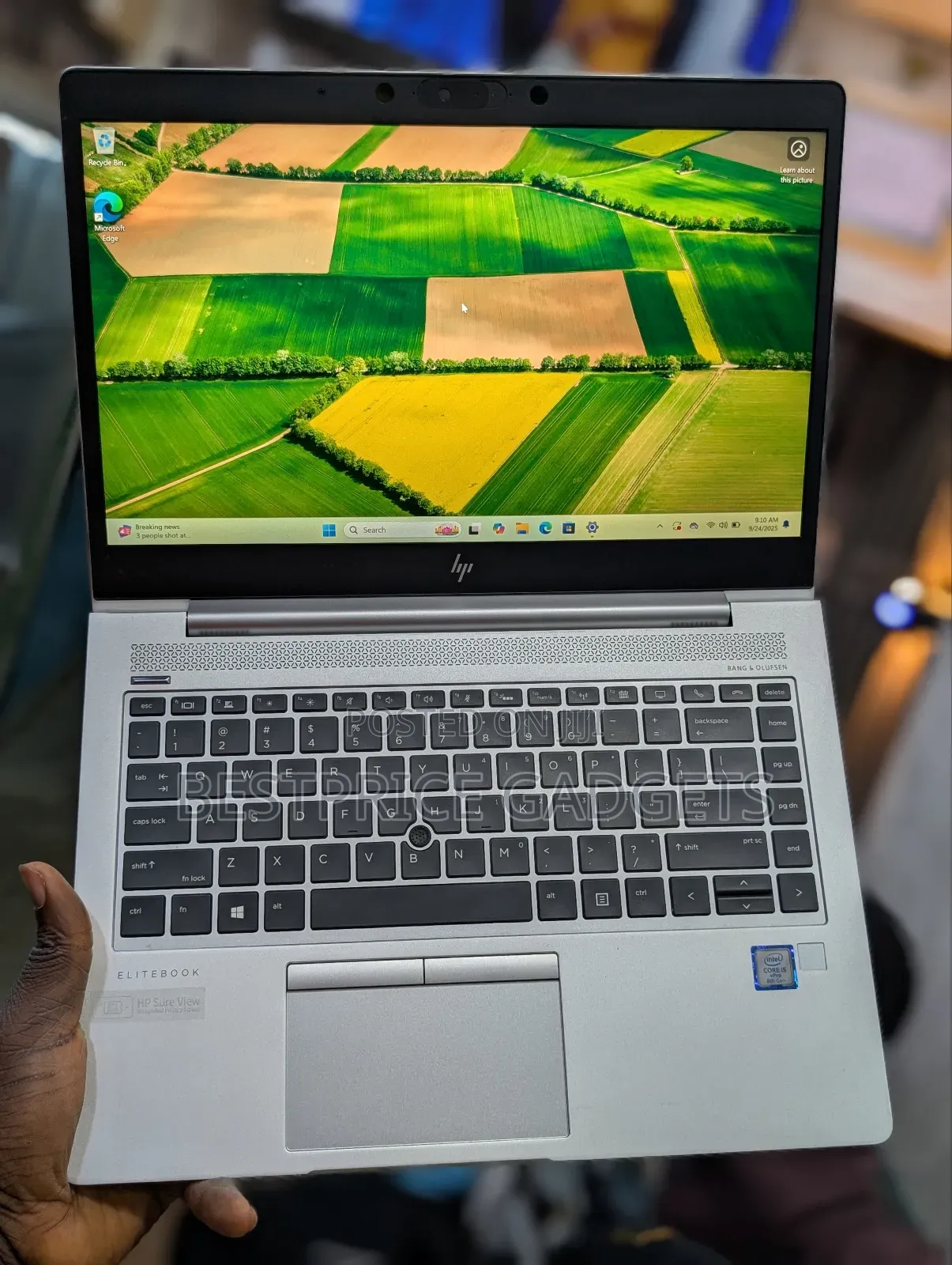 Laptop HP EliteBook 840 G6 8GB Intel Core i5 SSD 256GB