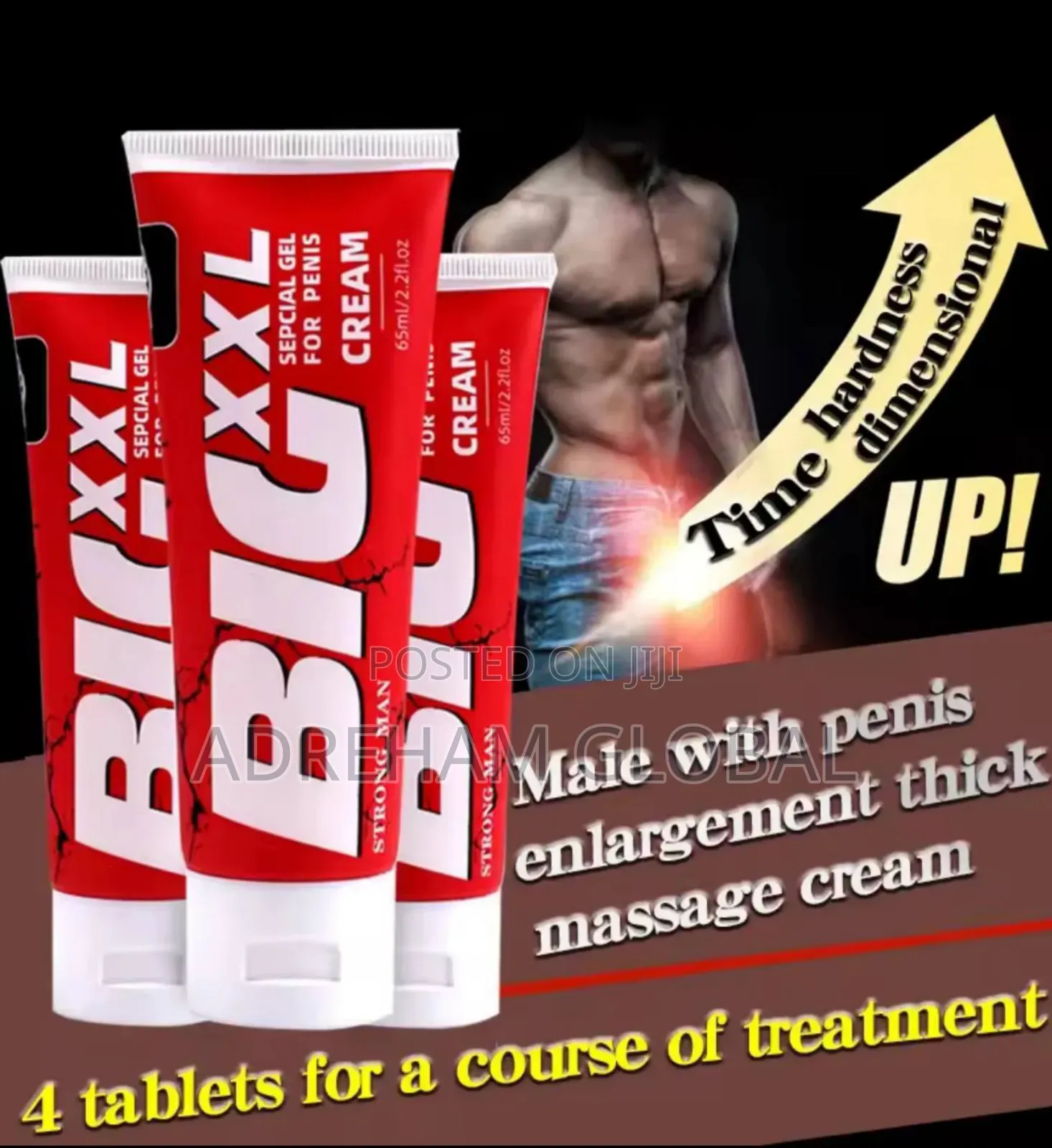 Male Penis Extender Cream Easy to Use, Lasting Erection Enlargement