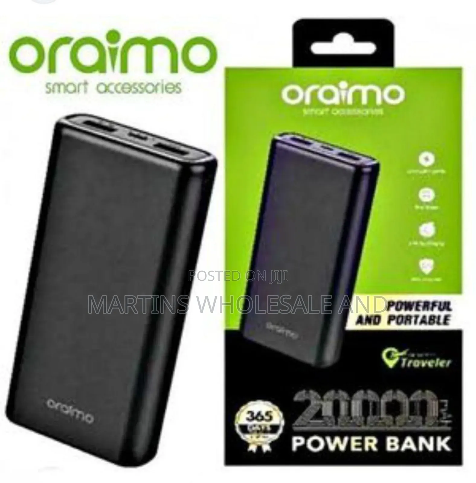 Itel and Oraimo Powerbank