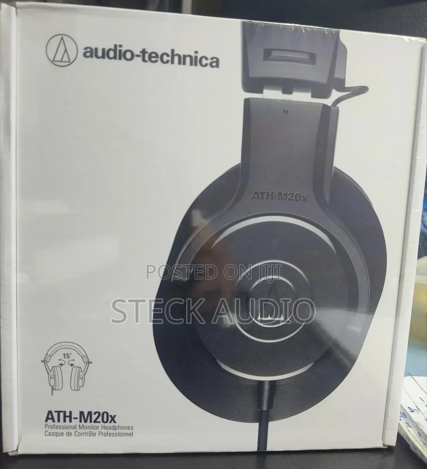 Audio Technica Ath M50x Professional Headphones for Studio and Sound