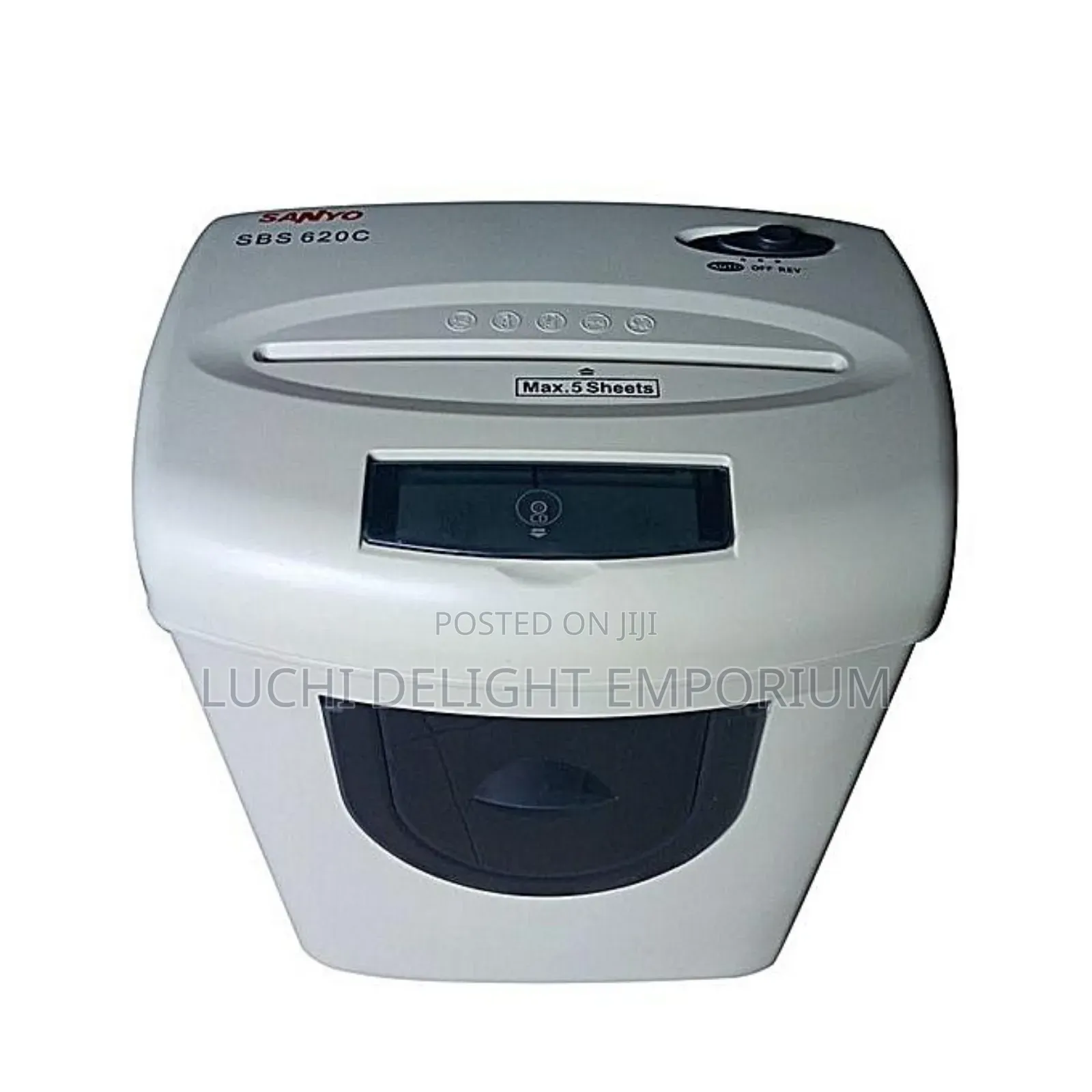 Sanyo Paper Shredder Machine - 20l - 620c - 150watts - 8"