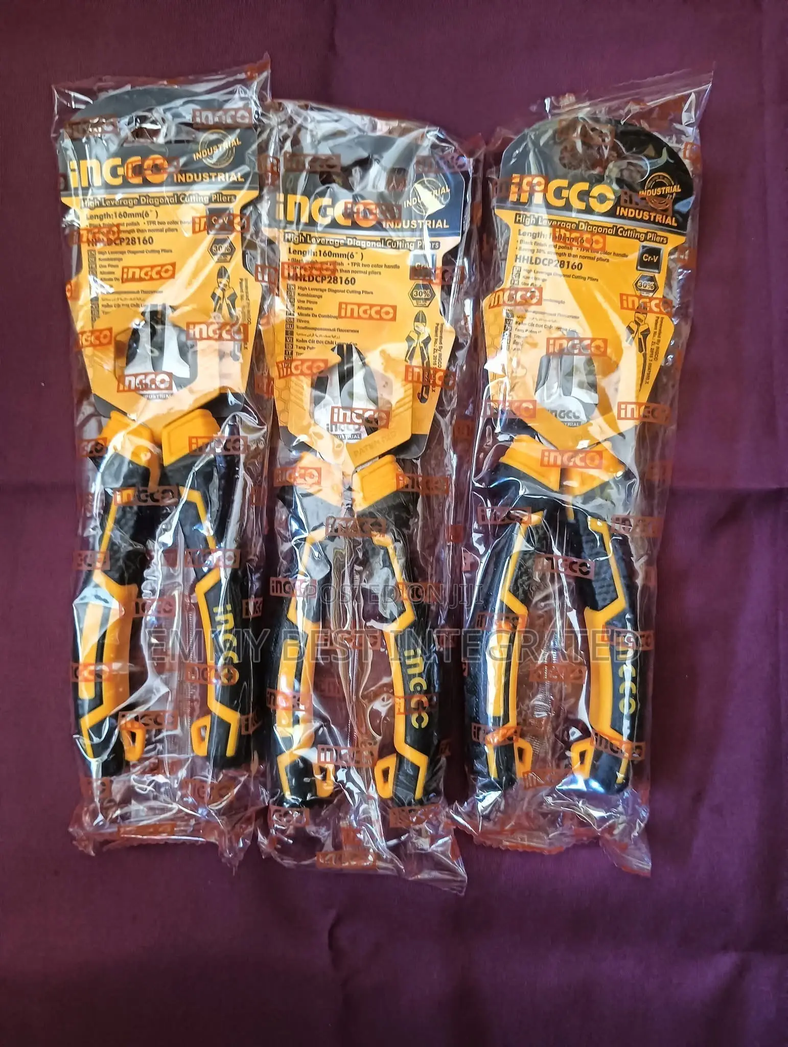 Ingco High Leverage Diagonal Cutting Pliers,