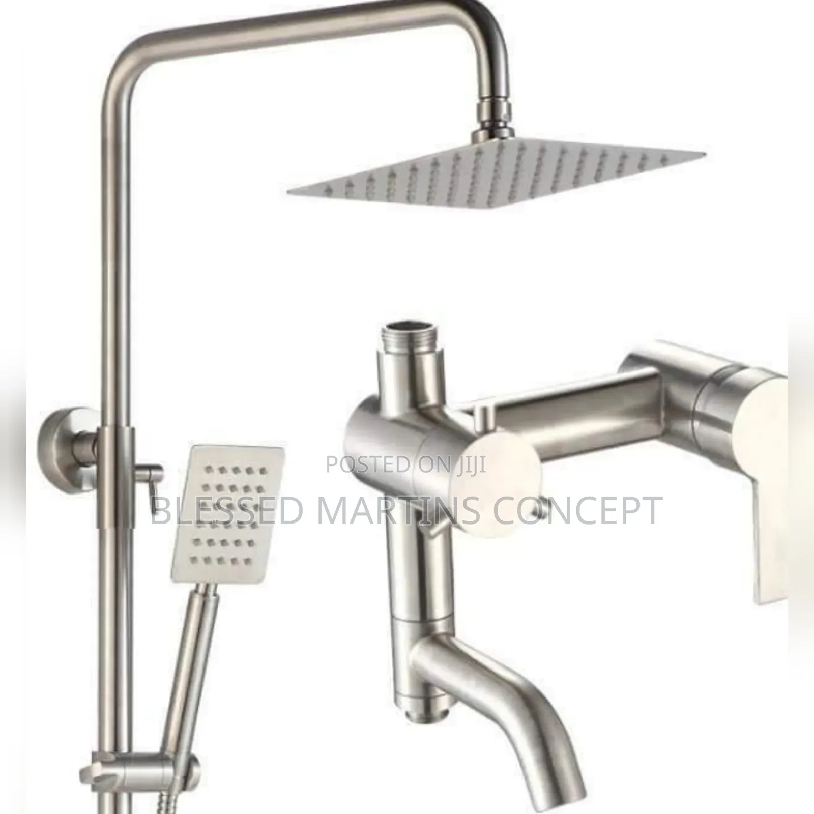 Quality Heavy Gage Kettle Mouth Anti-Rust Stainless Steel Shower