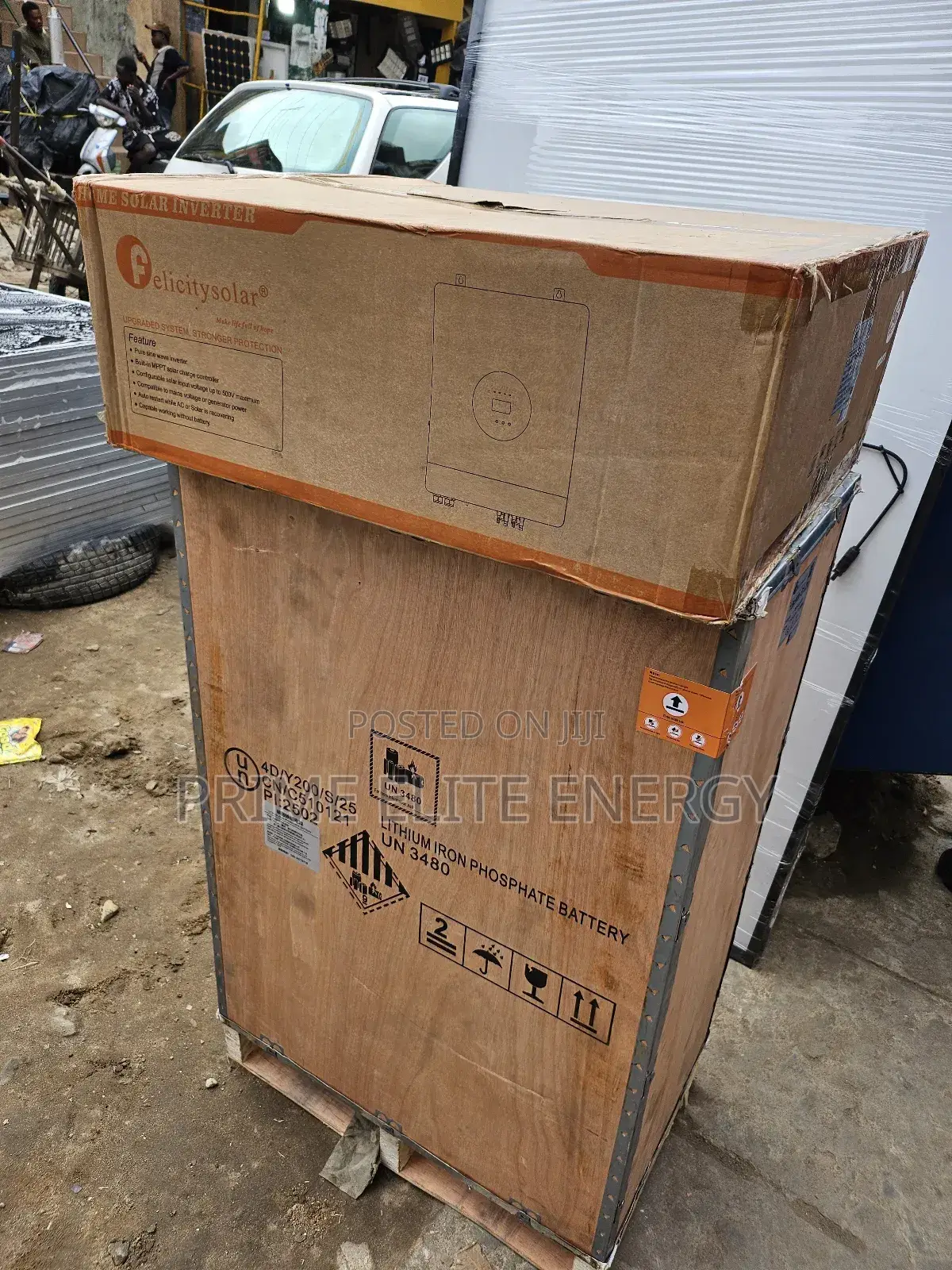 Felicity 8kva Hybrid Inverter (Ivem) With 15kwh Lithium Ion Battery