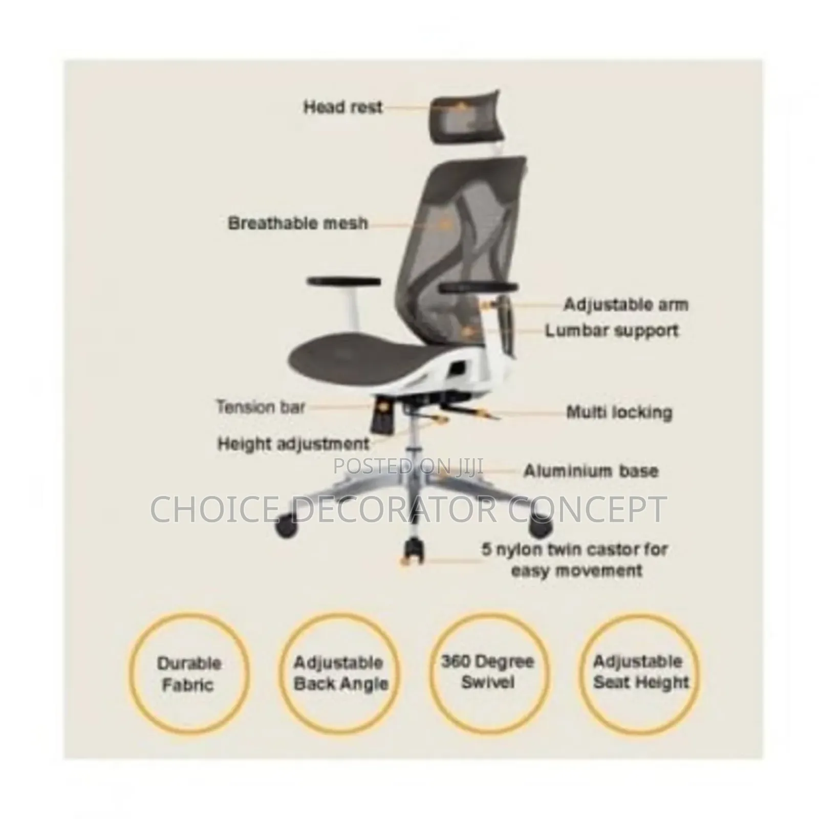 Home Office Ergonomic Design Office Chair