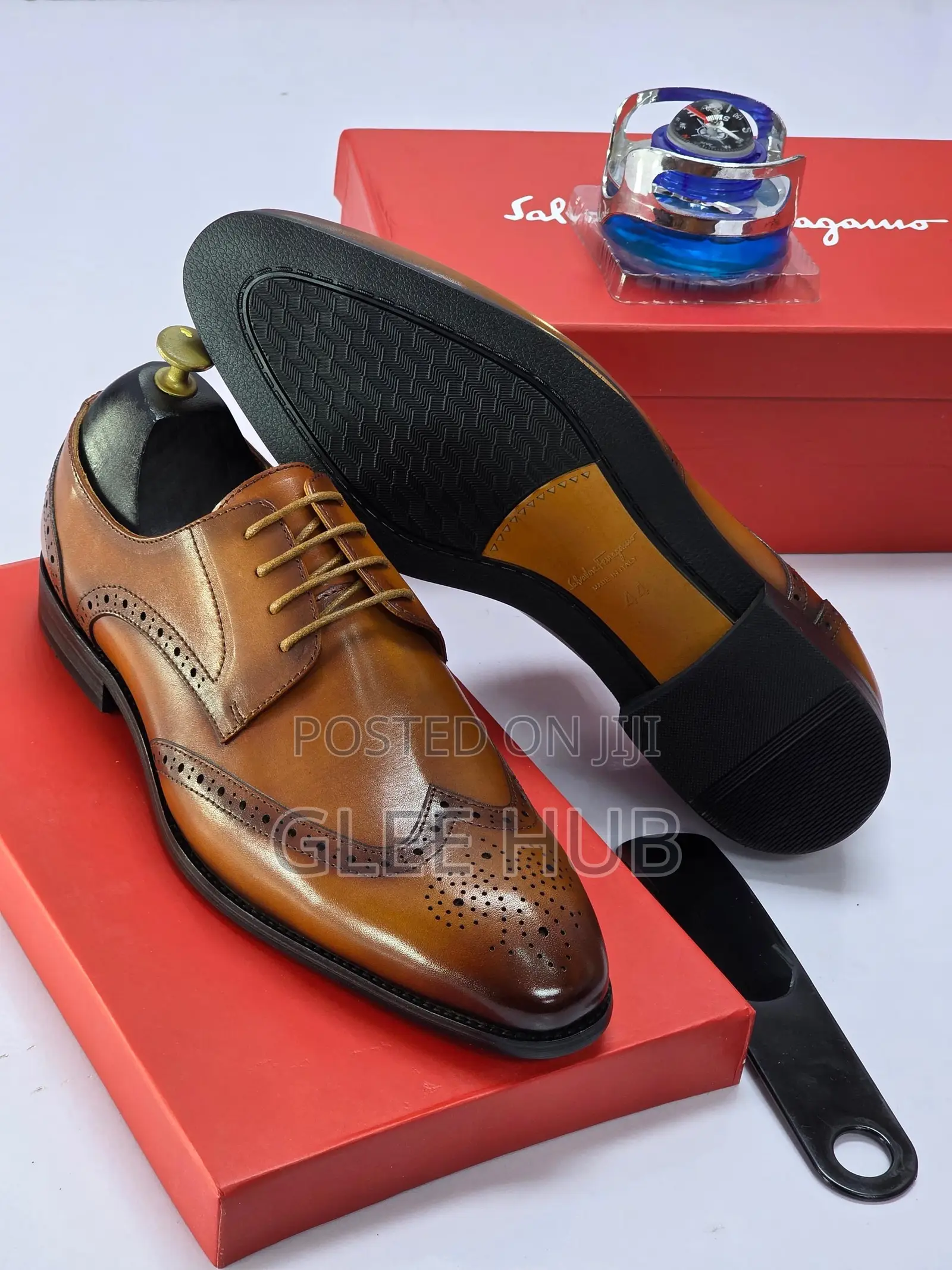 Salvatore Ferragamo Solid Corporate Shoes