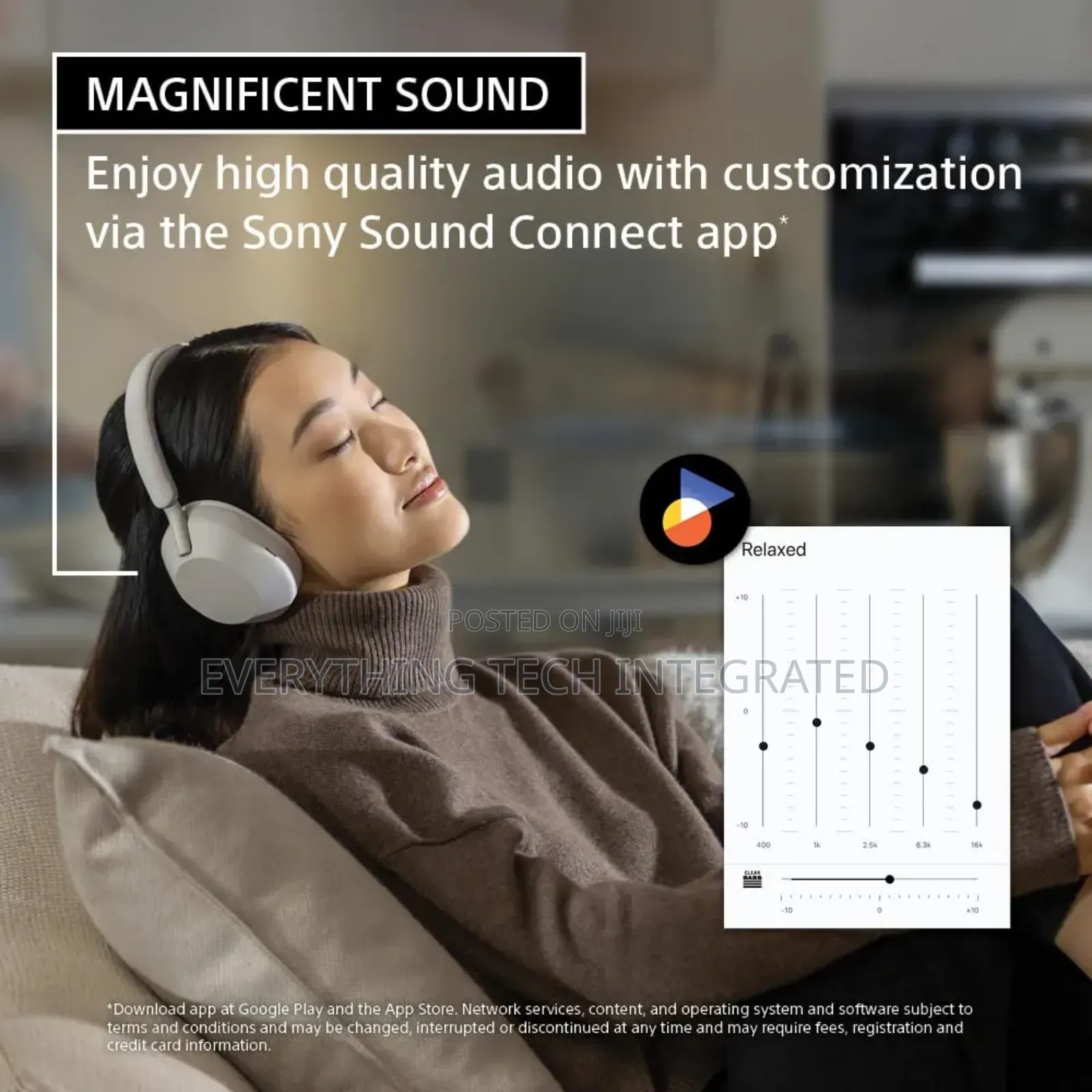 Sony Wh-1000xm5 Premium Noise Canceling Headphones, Auto Nc